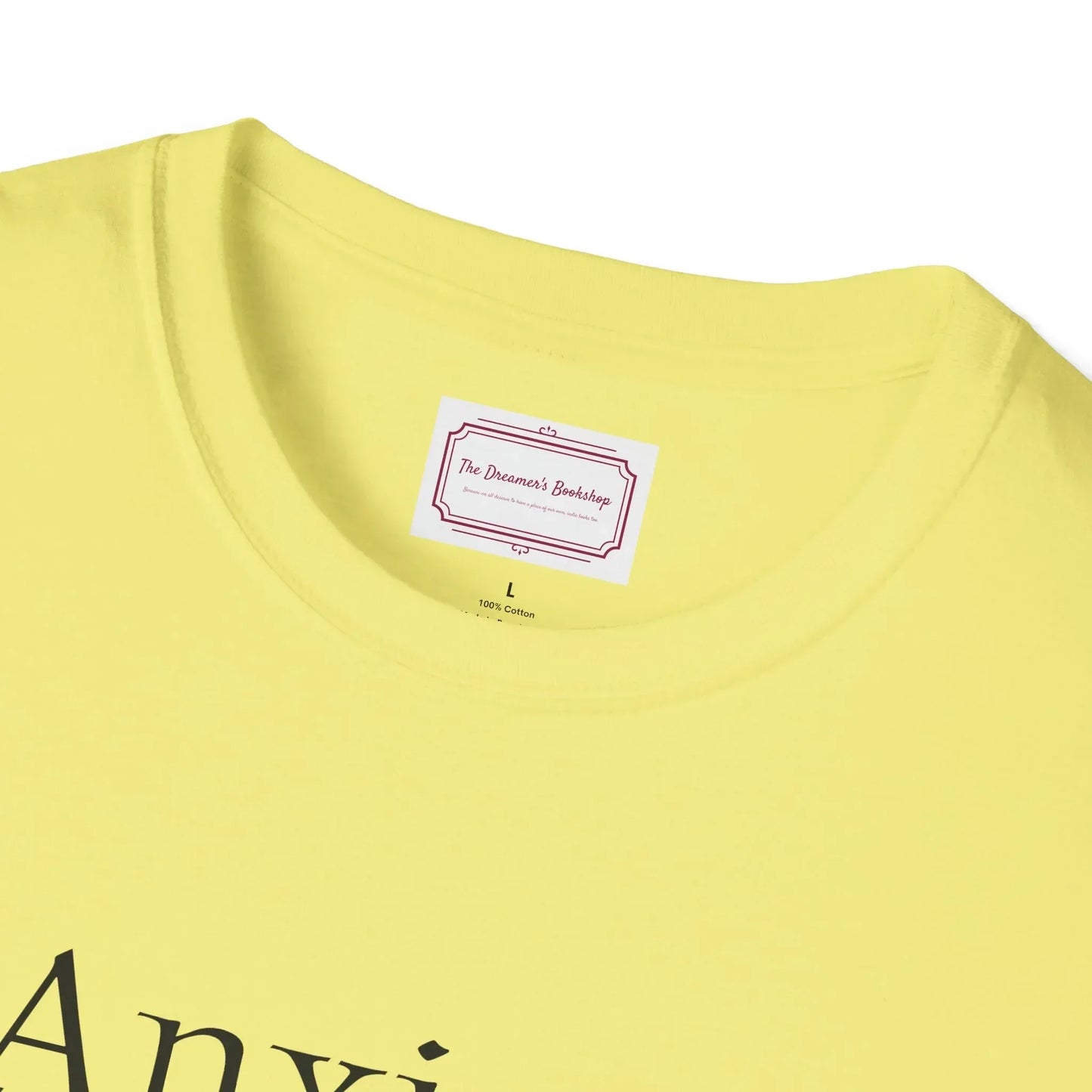 Anxiety Warrior Unisex Softstyle T-Shirt - Embrace Your Battles - The Dreamer's Bookshop.