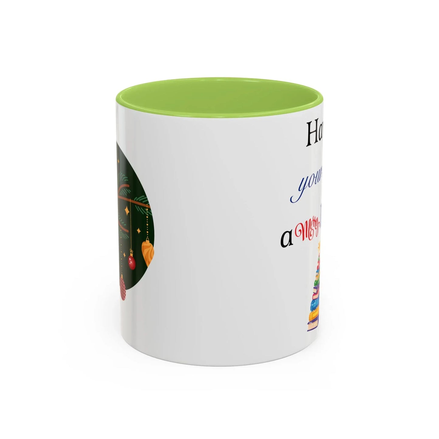 A Merry Little Bookmas - Coffee Mug - Gift for Book Lovers - The Dreamer's Bookshop.
