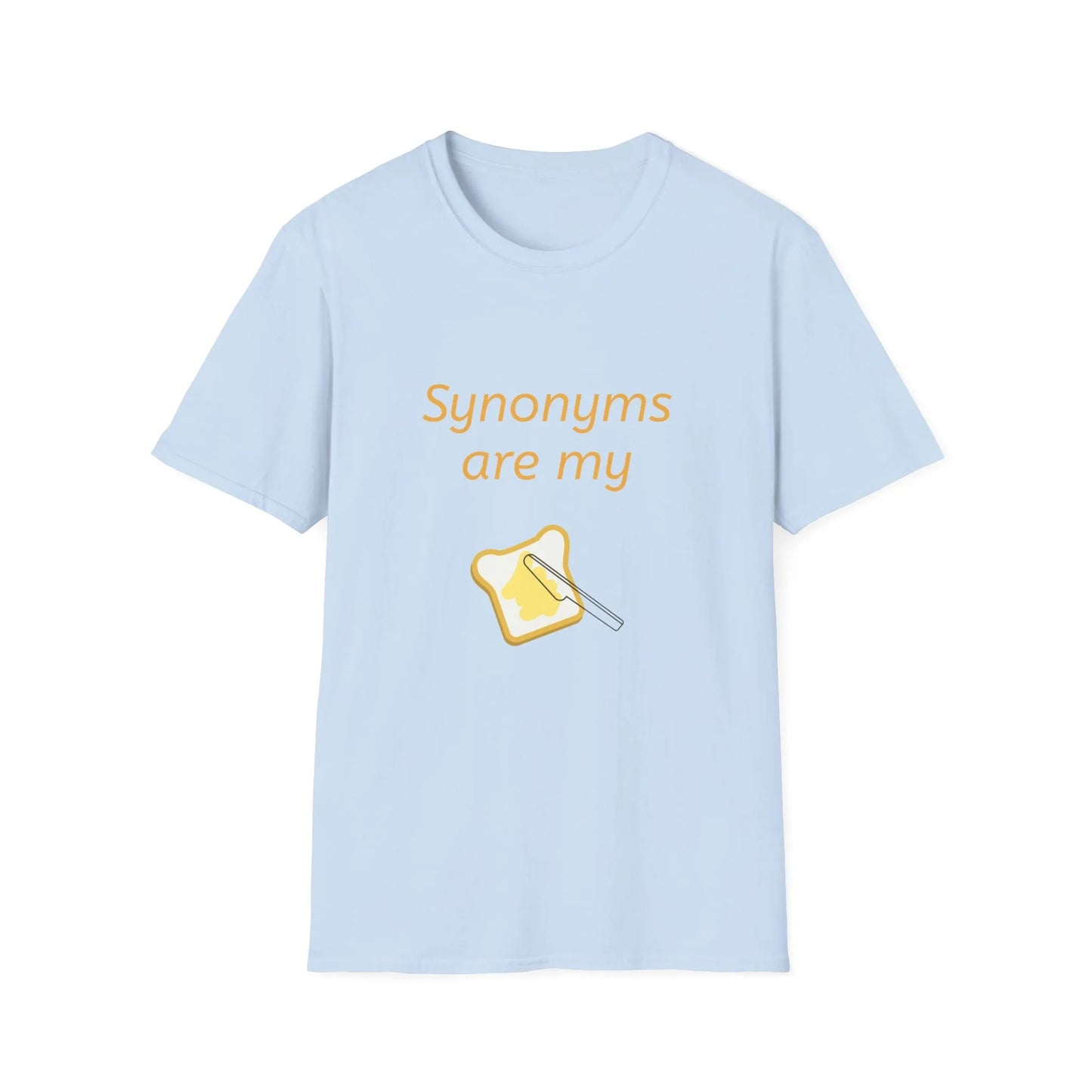 Funny "Synonyms Are My Jam" T-Shirt for Word Lovers - The Dreamer's Bookshop.