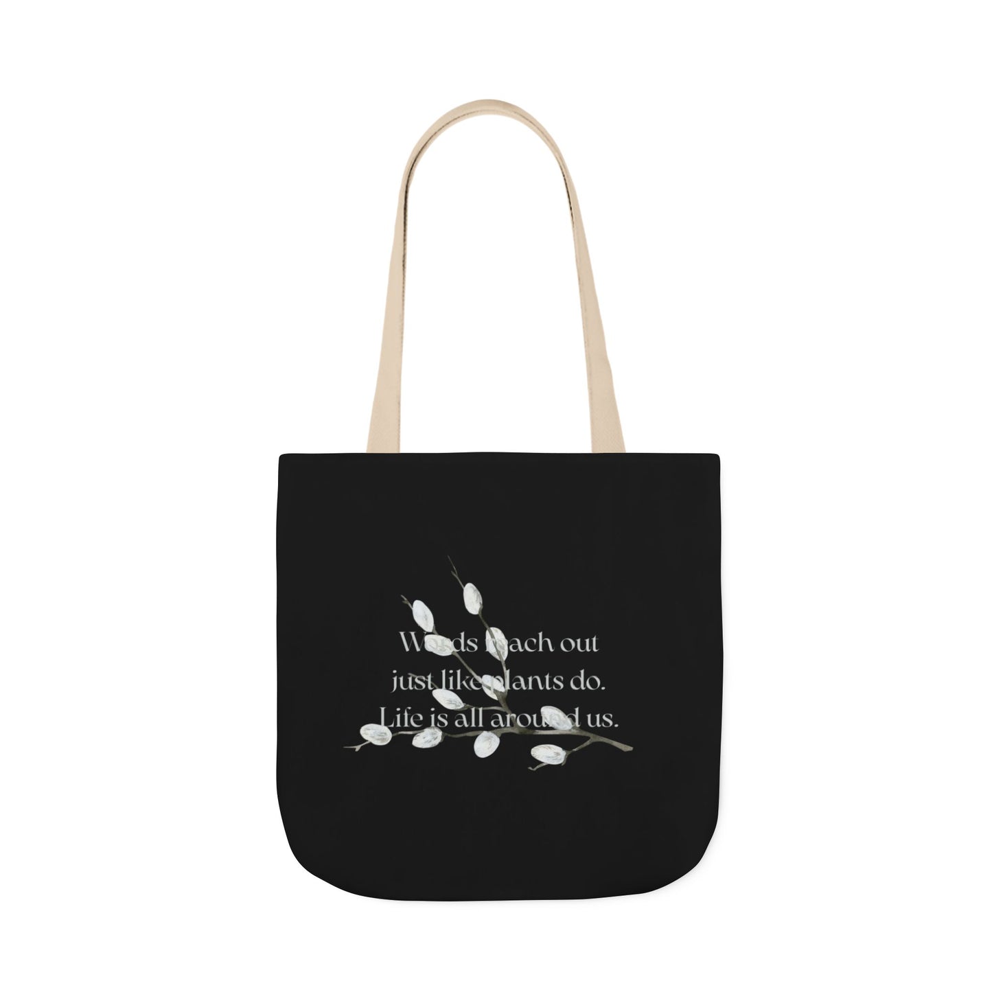 Canvas Tote Bag - "Words Reach Out"
