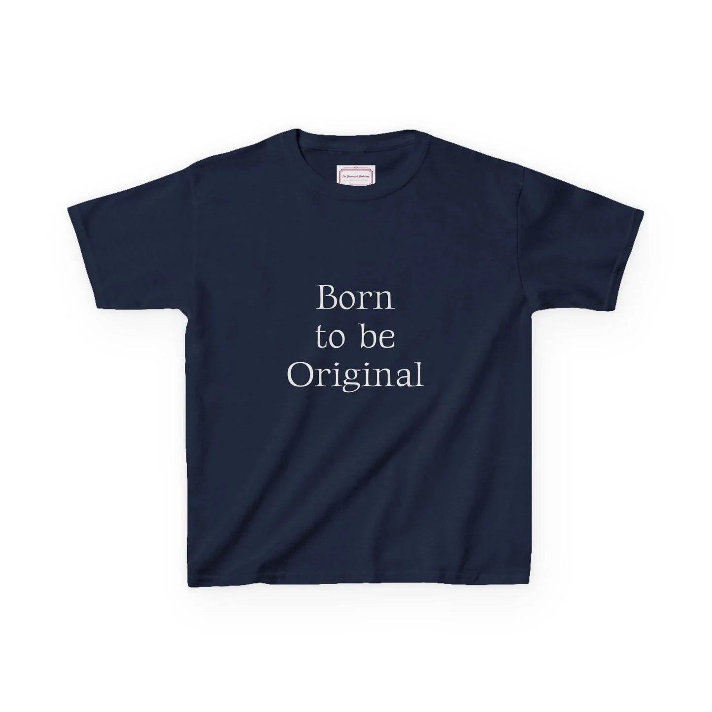 EU - Kids 'Born to be Original' Cotton Tee - Support Young Creators - The Dreamer's Bookshop.