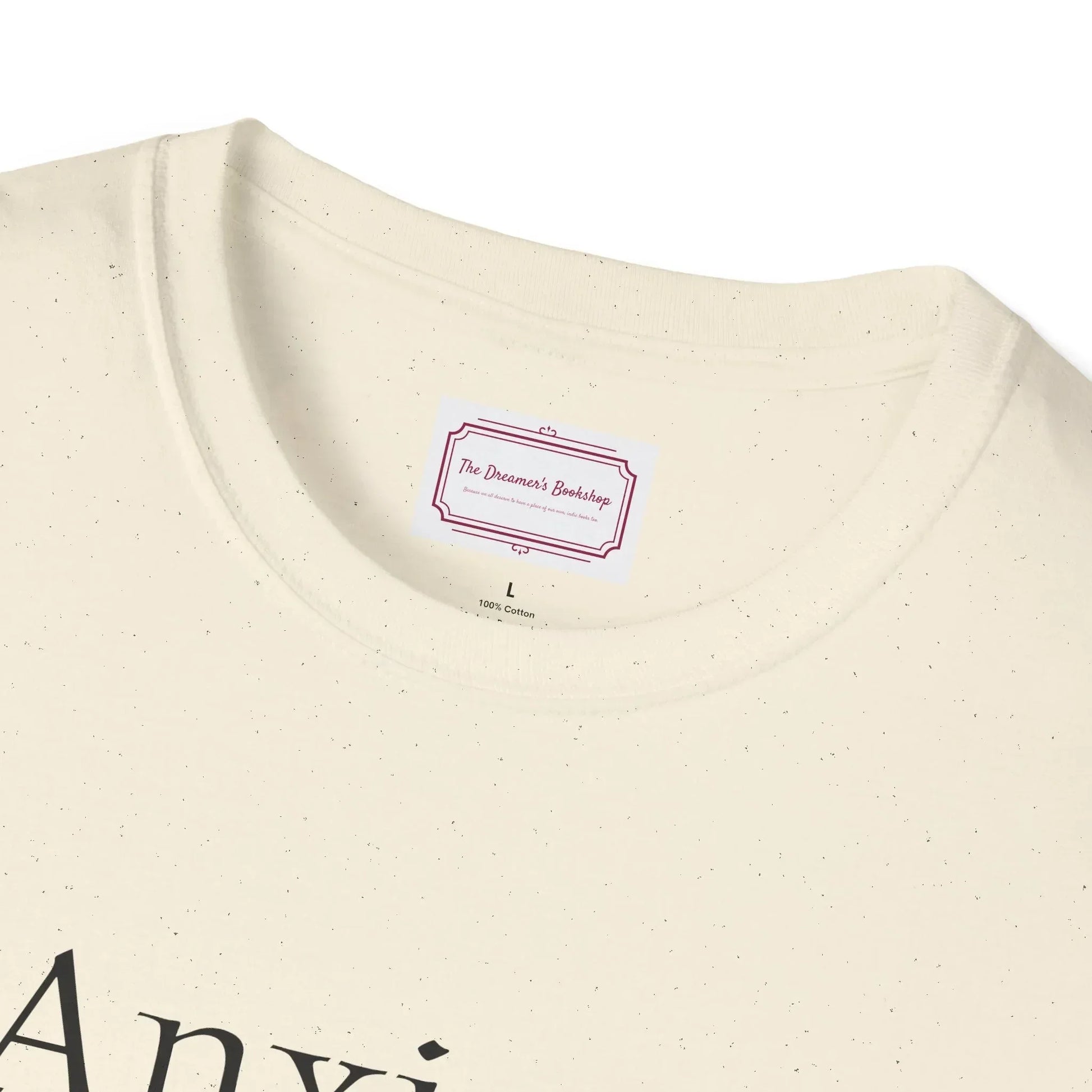 Anxiety Warrior Unisex Softstyle T-Shirt - Embrace Your Battles - The Dreamer's Bookshop.