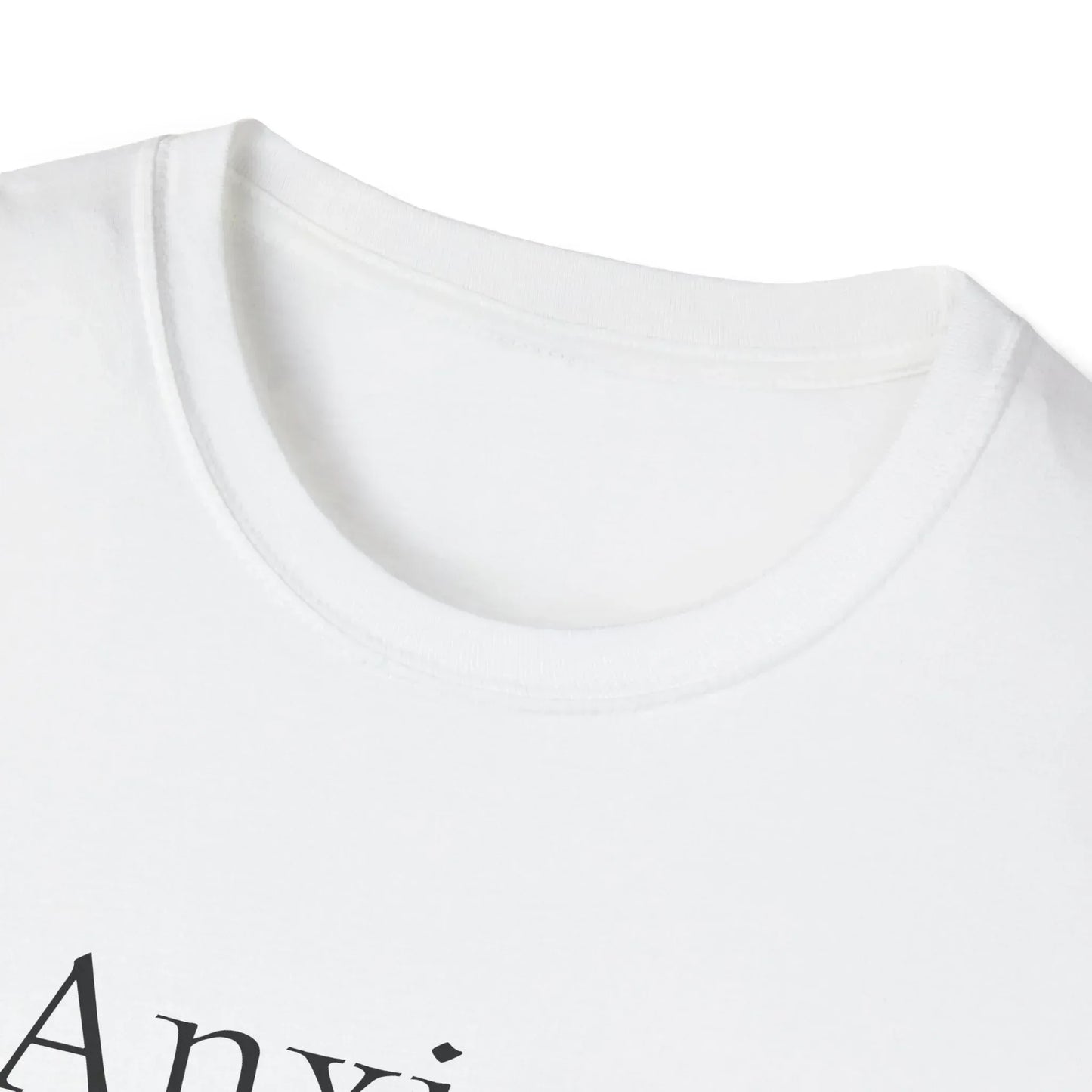 Anxiety Warrior Unisex Softstyle T-Shirt - What's Your Battle? - The Dreamer's Bookshop.