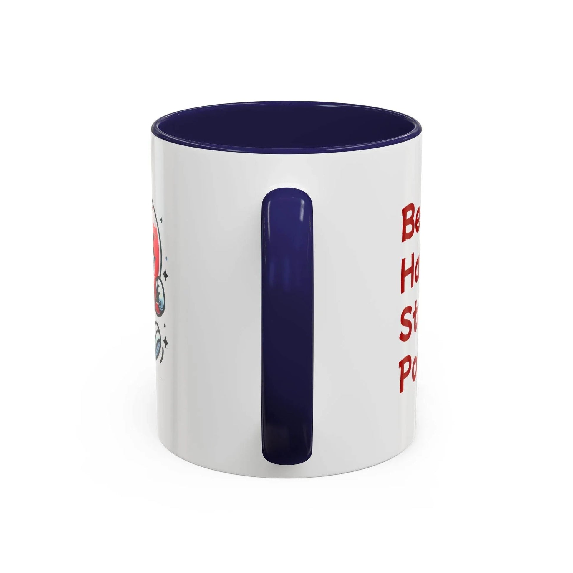 Playful Heart Running Coffee Mug - Cute Gift for Positive Thinkers - The Dreamer's Bookshop.