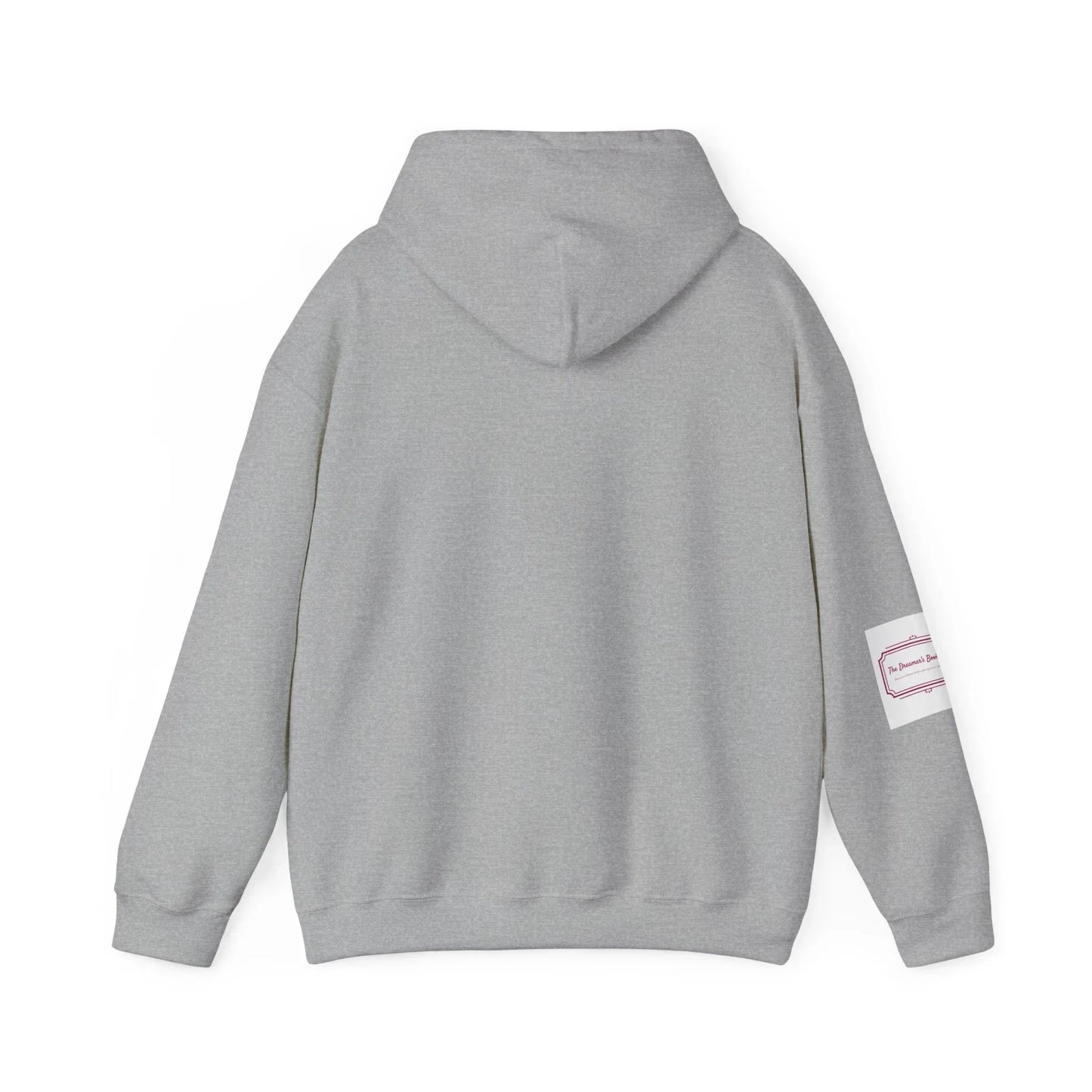 Christmas Book Tree Unisex Hooded Sweatshirt - Cozy Literary Apparel - The Dreamer's Bookshop.