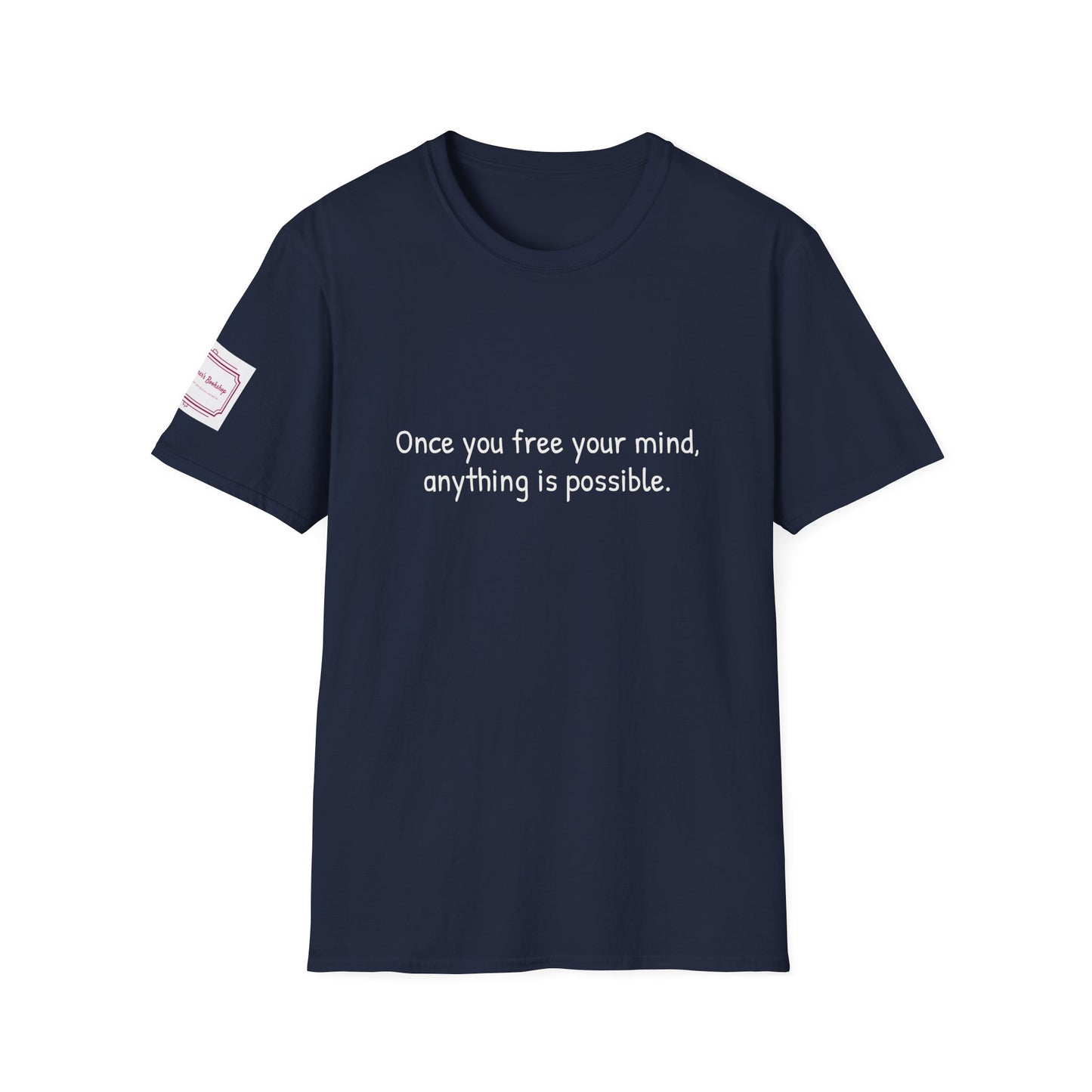 Unisex Softstyle T-Shirt - Poetical "Once you Free" Bookaddict