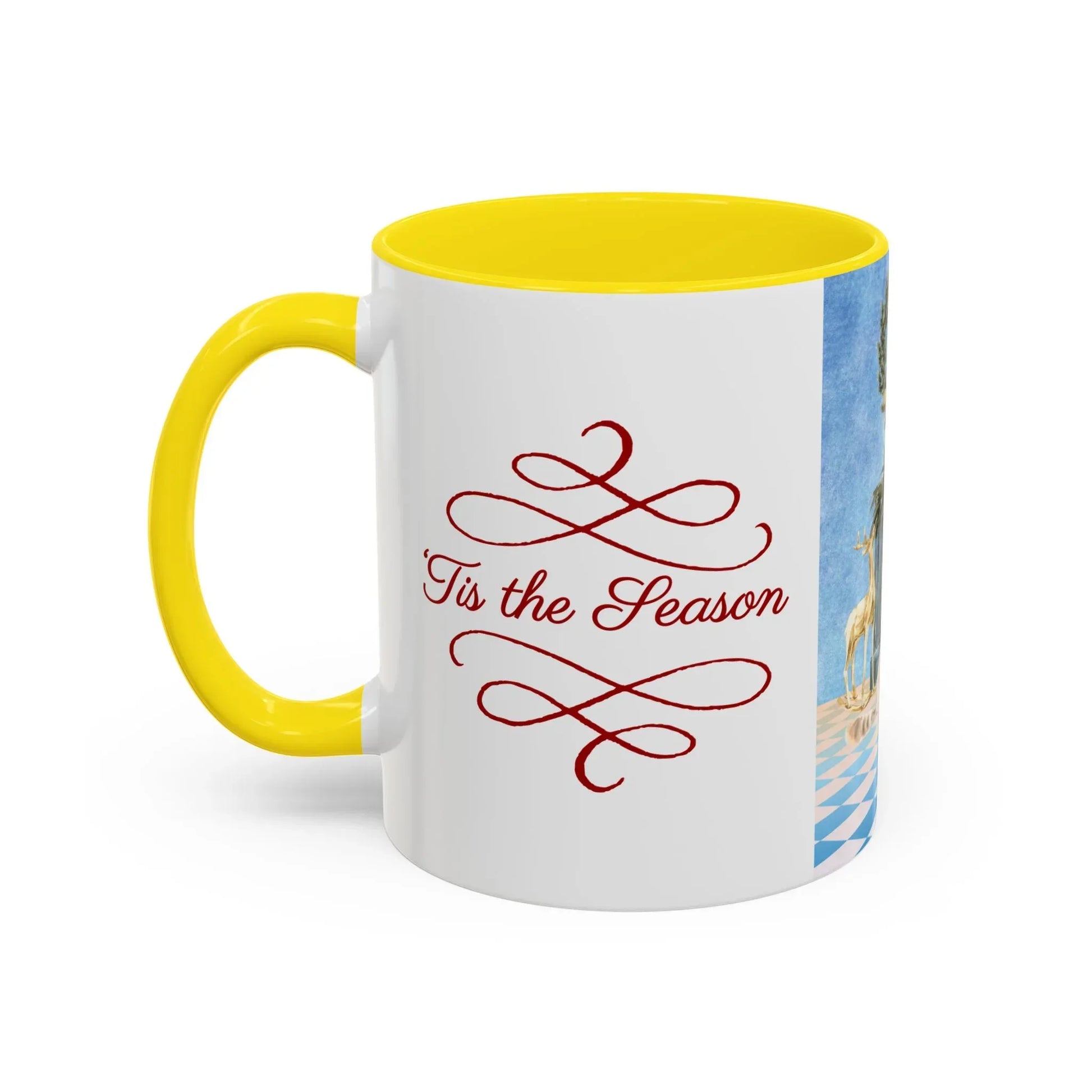 Christmas Tree Decoration - Coffee Mug Gift - tis the season - The Dreamer's Bookshop.