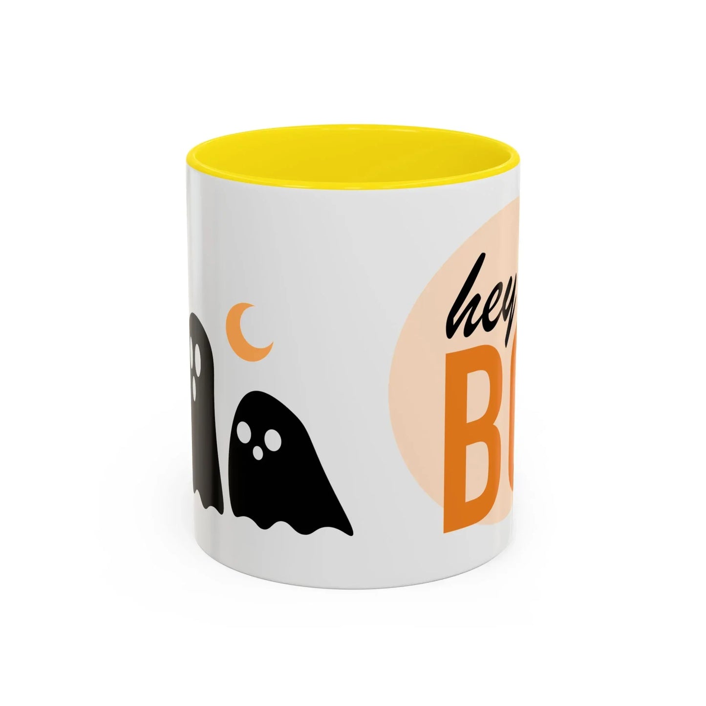 Hey Boo - Spooky Coffee Mug - Halloween Gift for Book Lovers - The Dreamer's Bookshop.