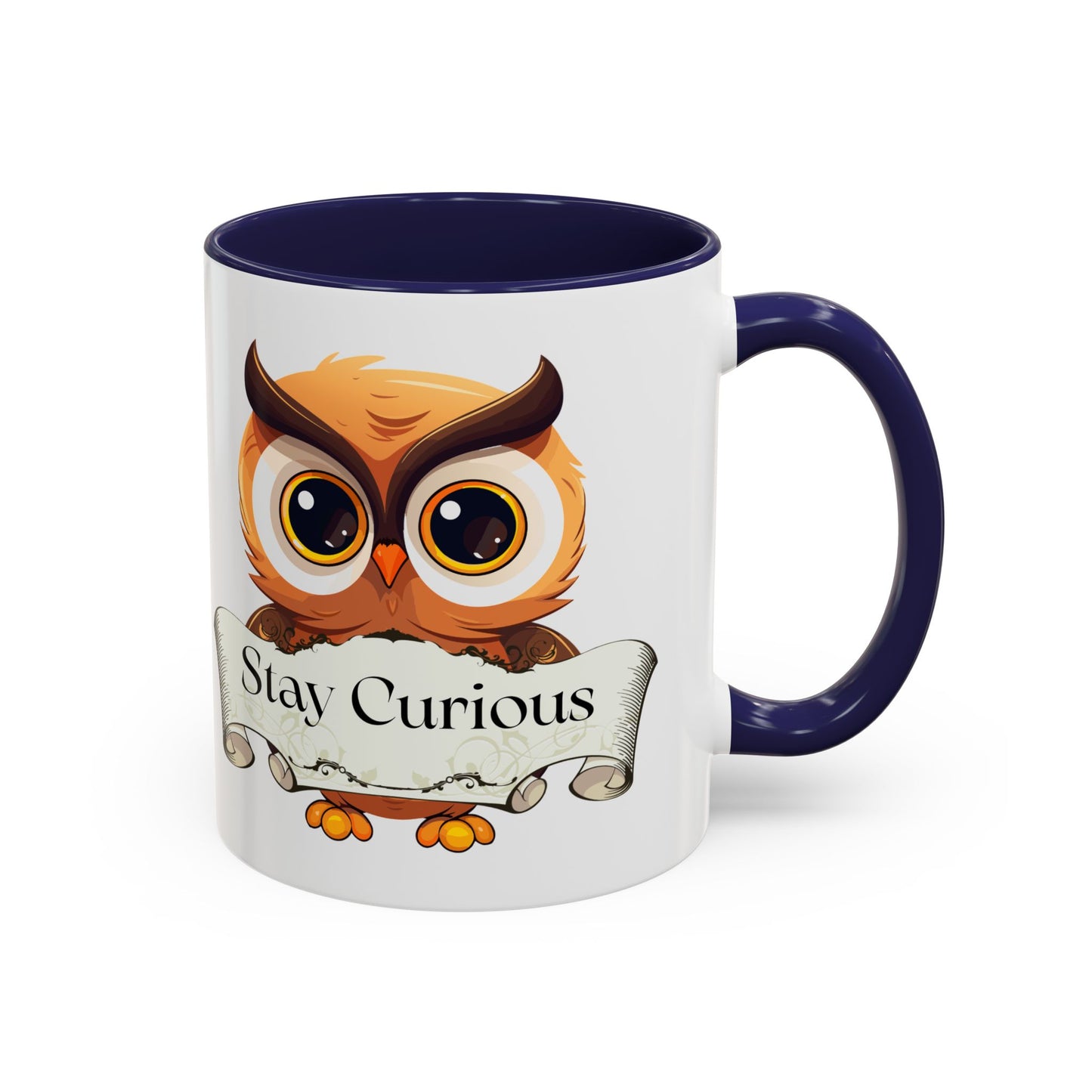 Stay Curious - Coffee Mug - Gift for Book Lovers
