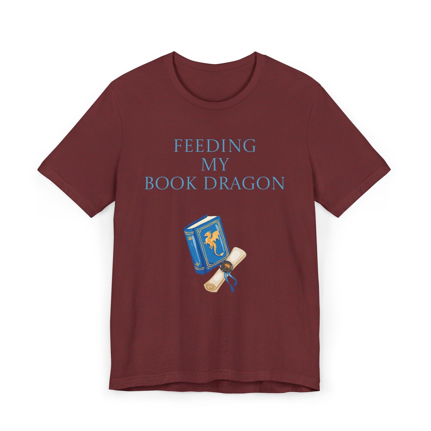 Unisex Jersey T-Shirt - Book Dragon