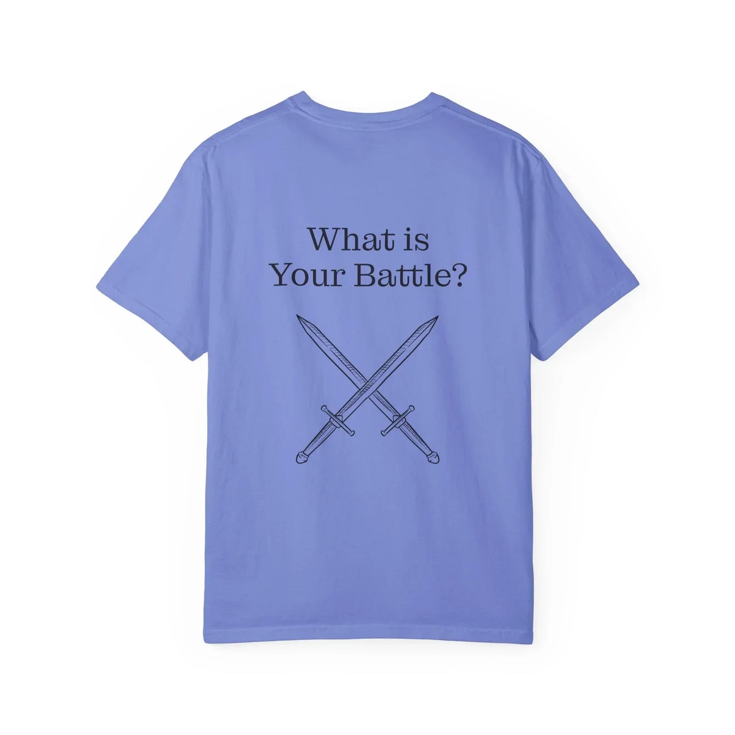Chronic Pain Warrior Unisex Garment-Dyed T-Shirt - Empowering Supportive Apparel - The Dreamer's Bookshop.