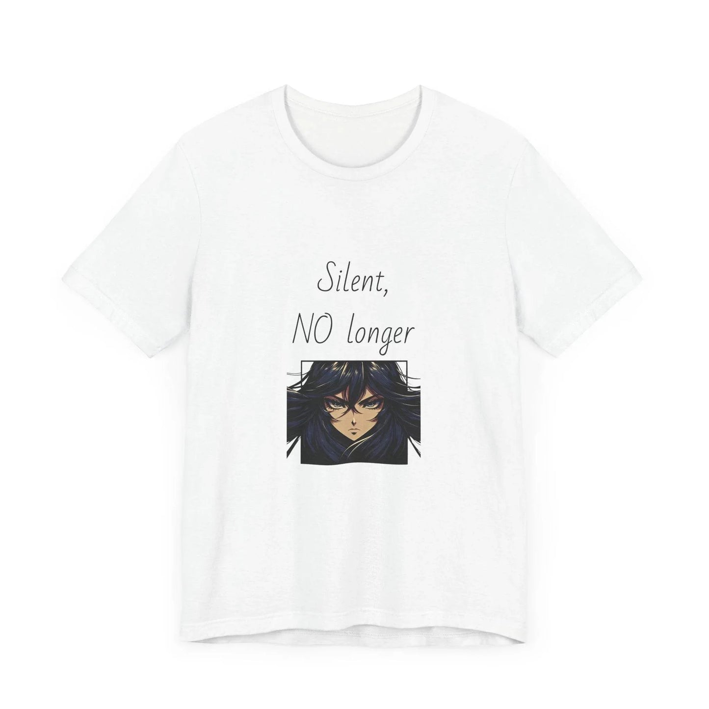 Fierce Survivor Unisex Short Sleeve Tee - Silent, NO longer - The Dreamer's Bookshop.