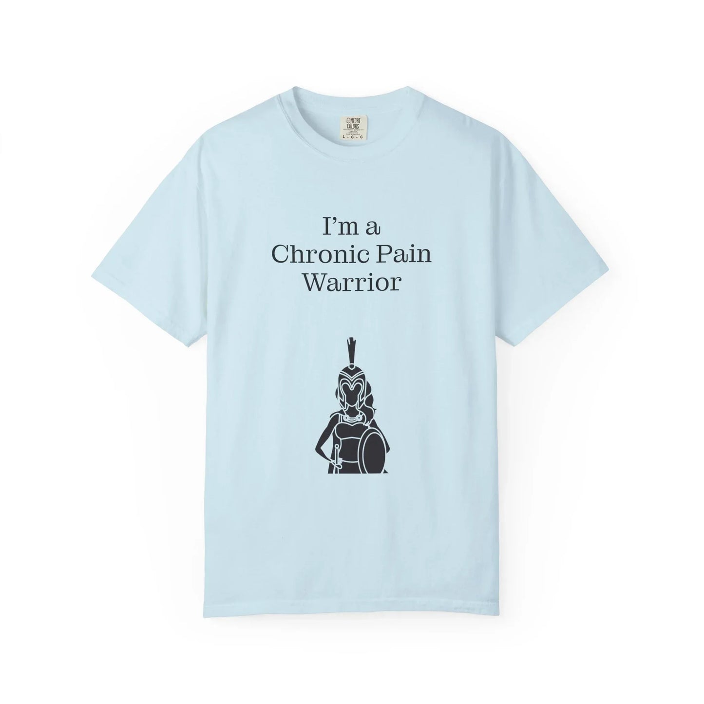 Chronic Pain Warrior Unisex Garment-Dyed T-Shirt - Empowering Supportive Apparel - The Dreamer's Bookshop.