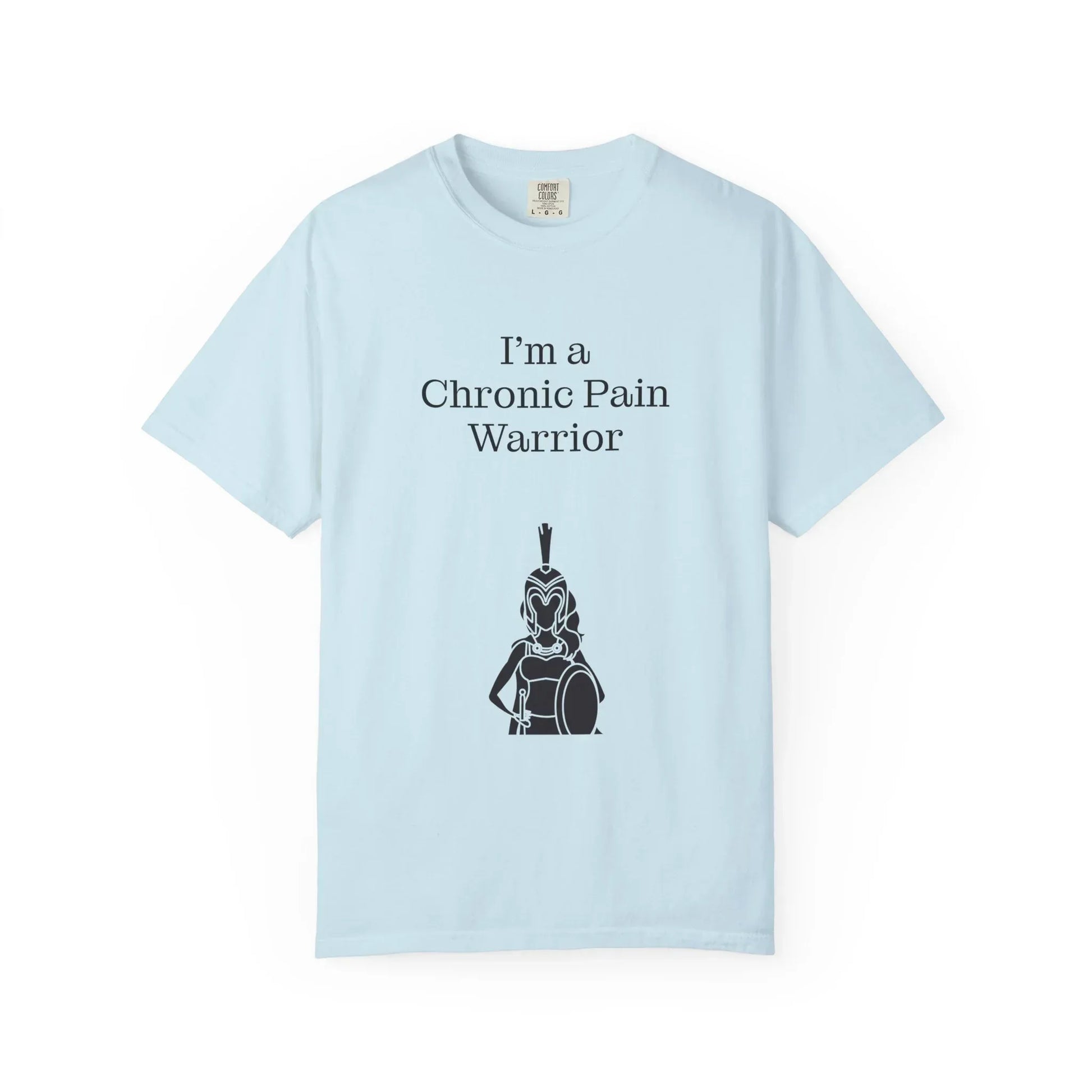 Chronic Pain Warrior Unisex Garment-Dyed T-Shirt - Empowering Supportive Apparel - The Dreamer's Bookshop.