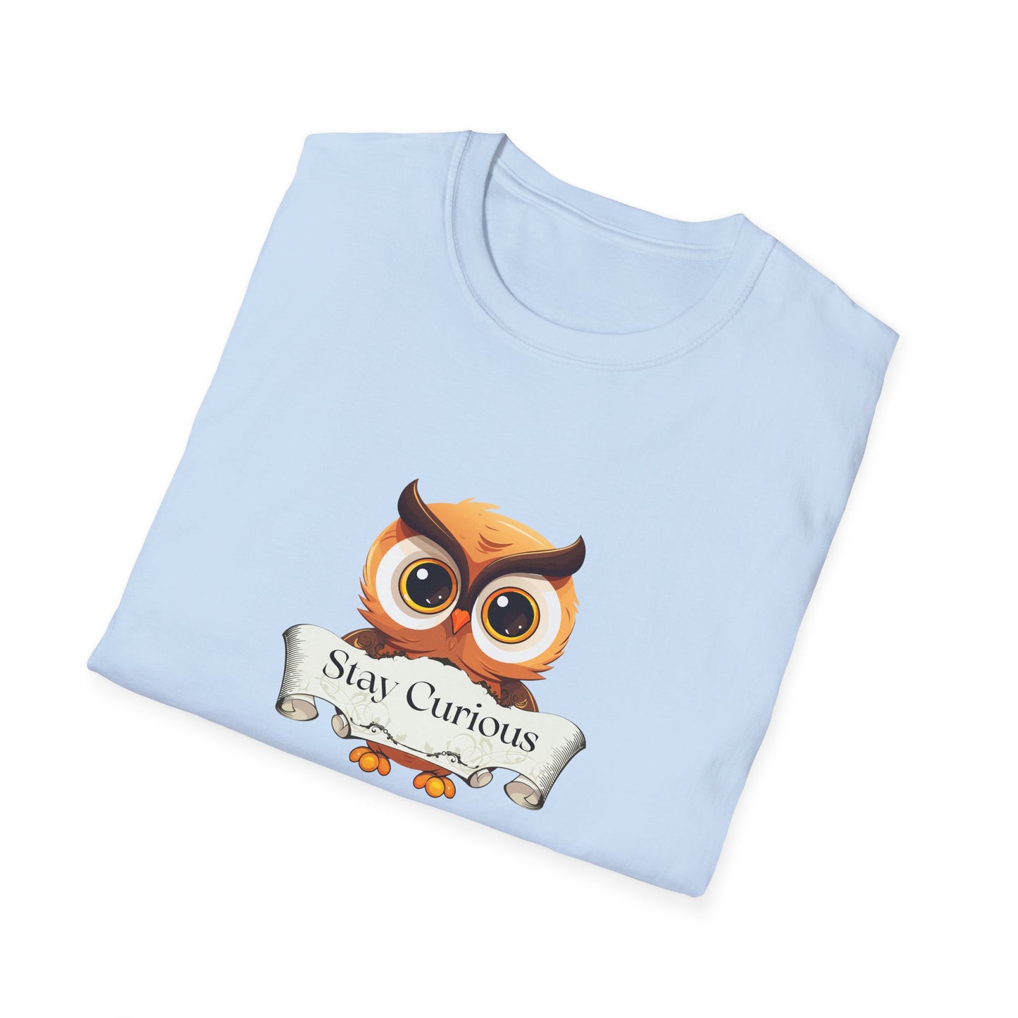 Inspirational Unisex Softstyle T-Shirt - Stay Curious