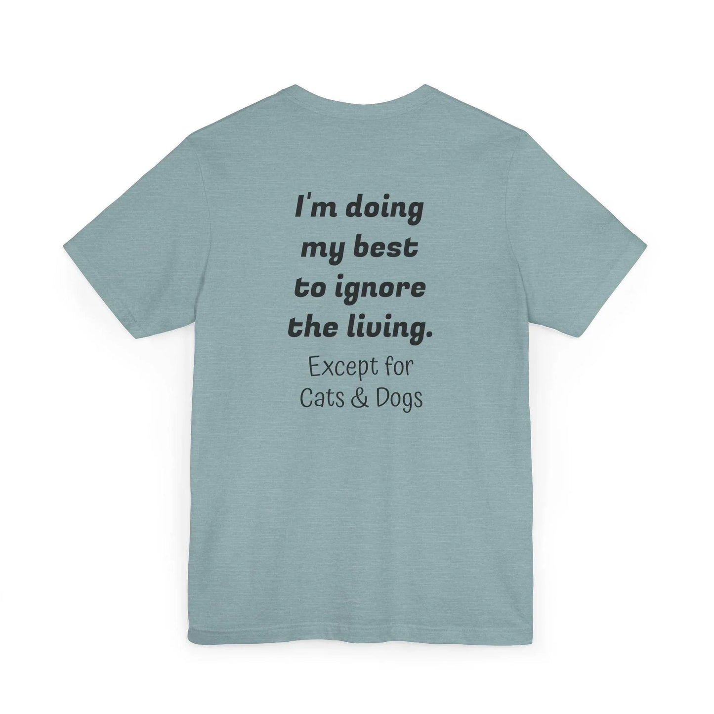 Funny Unisex Jersey T-Shirt - Anti-Social Vibe for Booktroverts - The Dreamer's Bookshop.