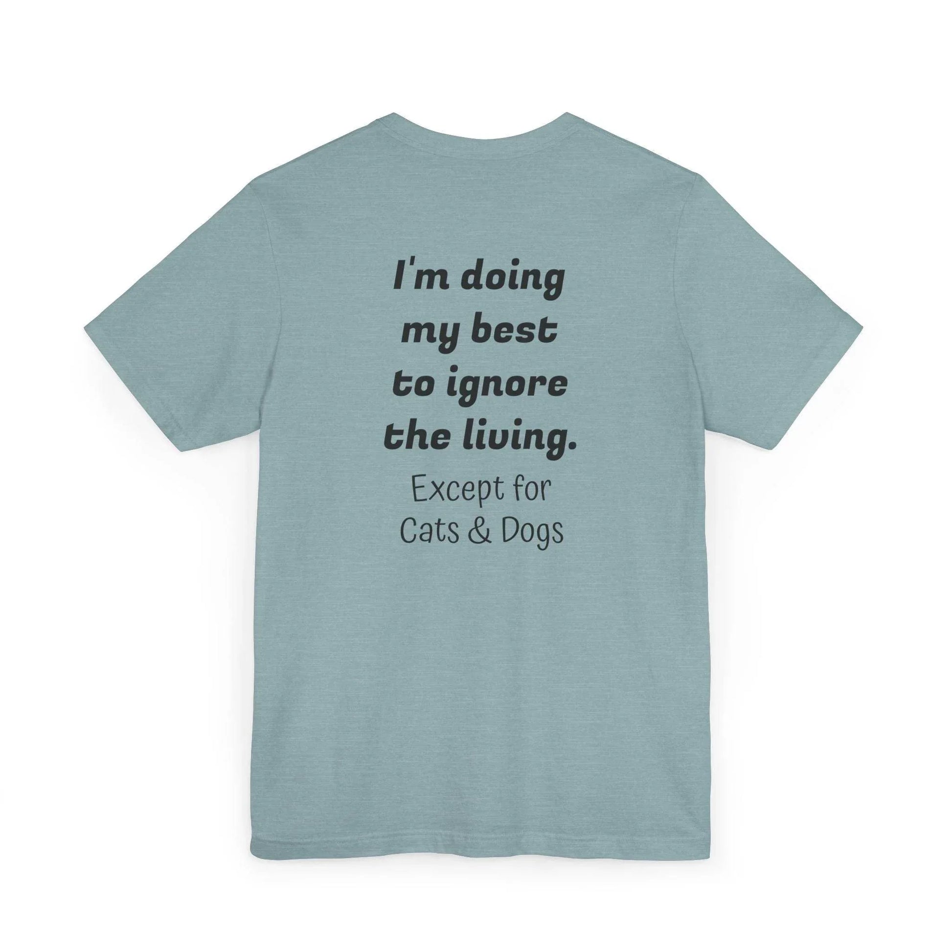 Funny Unisex Jersey T-Shirt - Anti-Social Vibe for Booktroverts - The Dreamer's Bookshop.