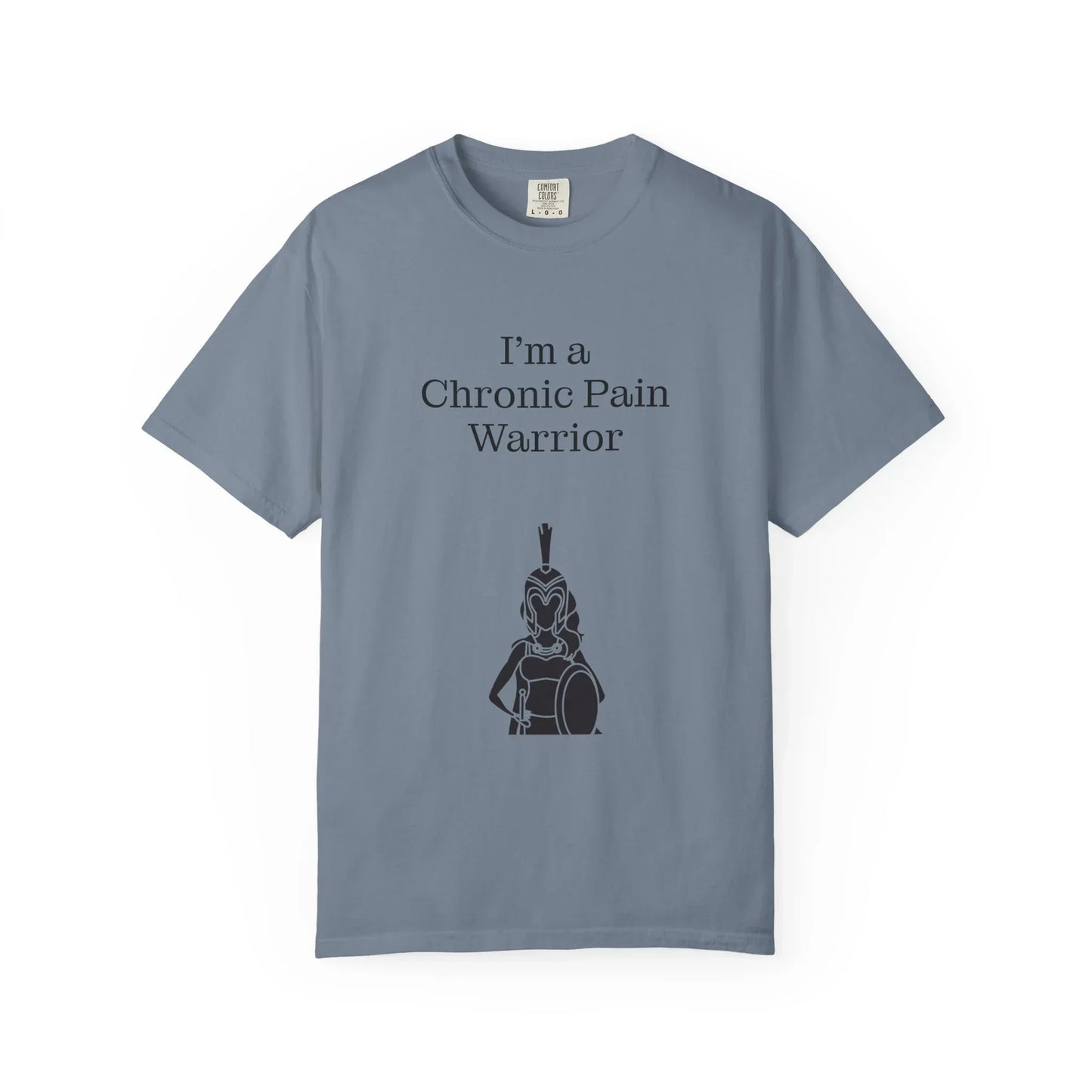 Chronic Pain Warrior Unisex Garment-Dyed T-Shirt - Empowering Supportive Apparel - The Dreamer's Bookshop.