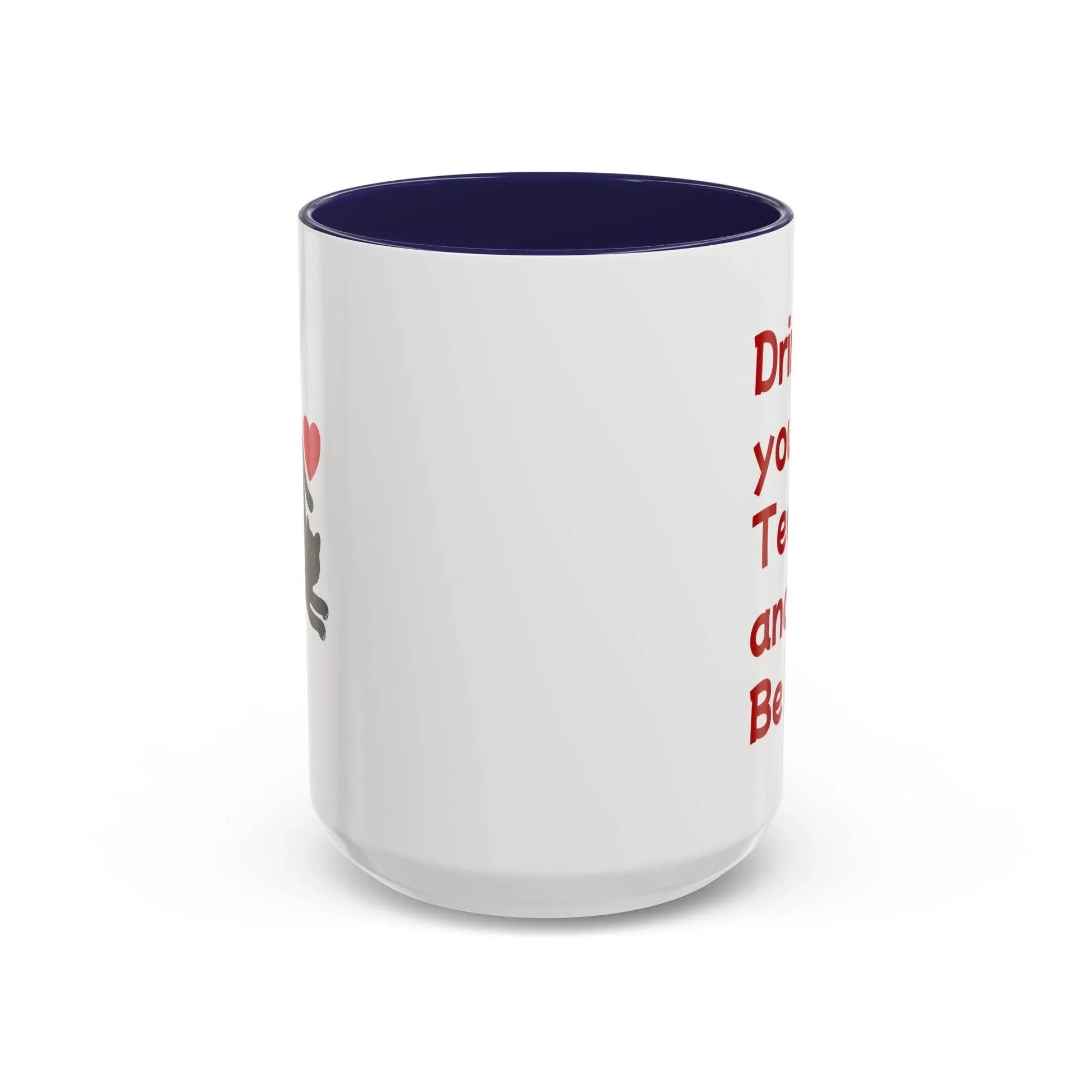 Cute Cat Love Tea Mug - 11 & 15oz Drink and be Nice - The Dreamer's Bookshop.