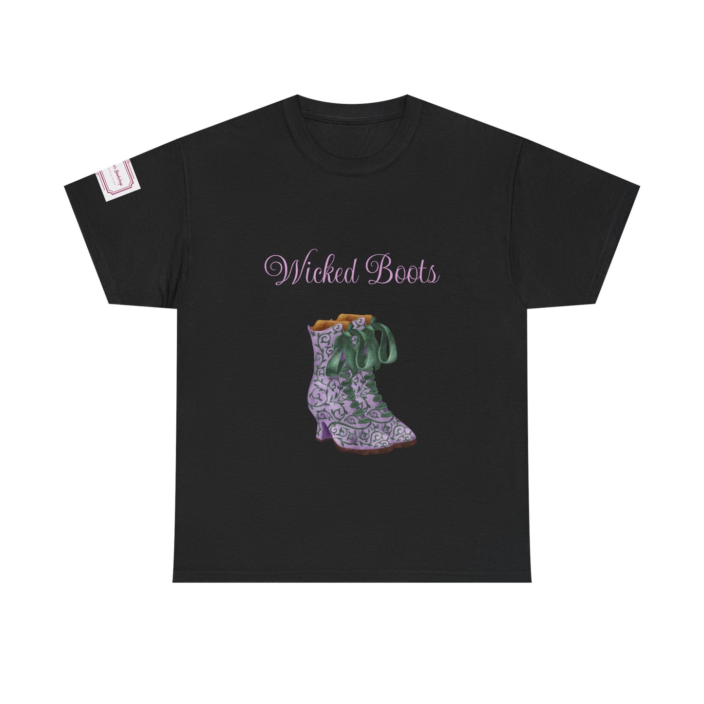 US (Ww) Wicked Boots Graphic Unisex Heavy Cotton Tee