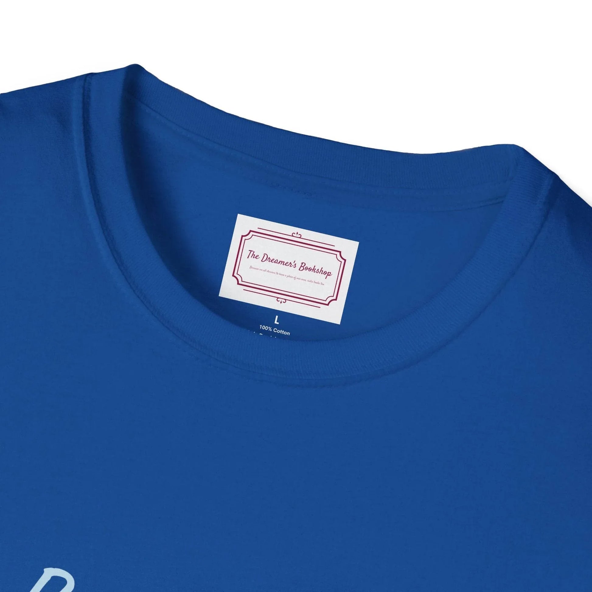 Books Are Reflection Unisex Softstyle T-Shirt - Literary Quote Tee - The Dreamer's Bookshop.