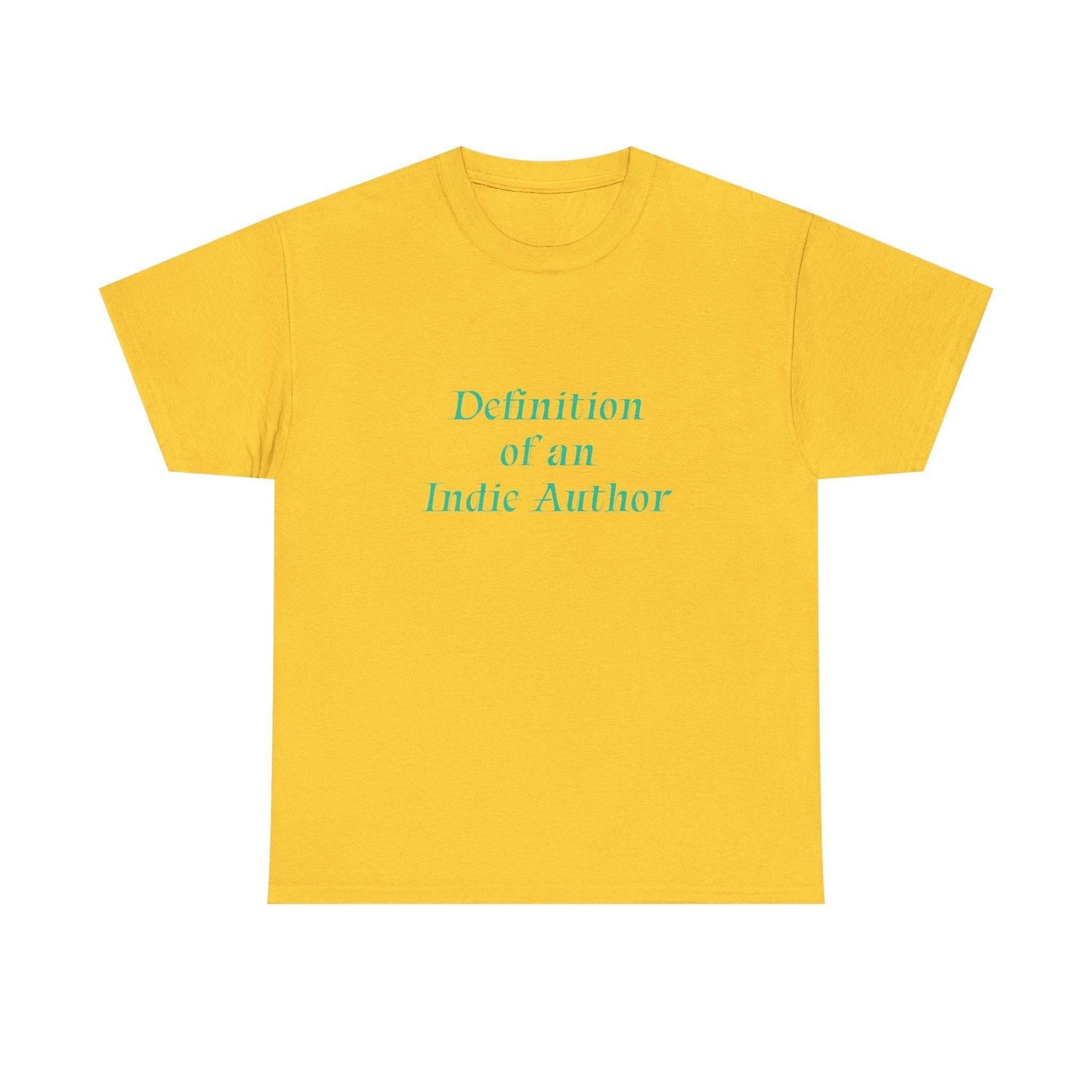 Indie Author - Unisex Heavy Cotton Tee - Creative Apparel - The Dreamer's Bookshop.