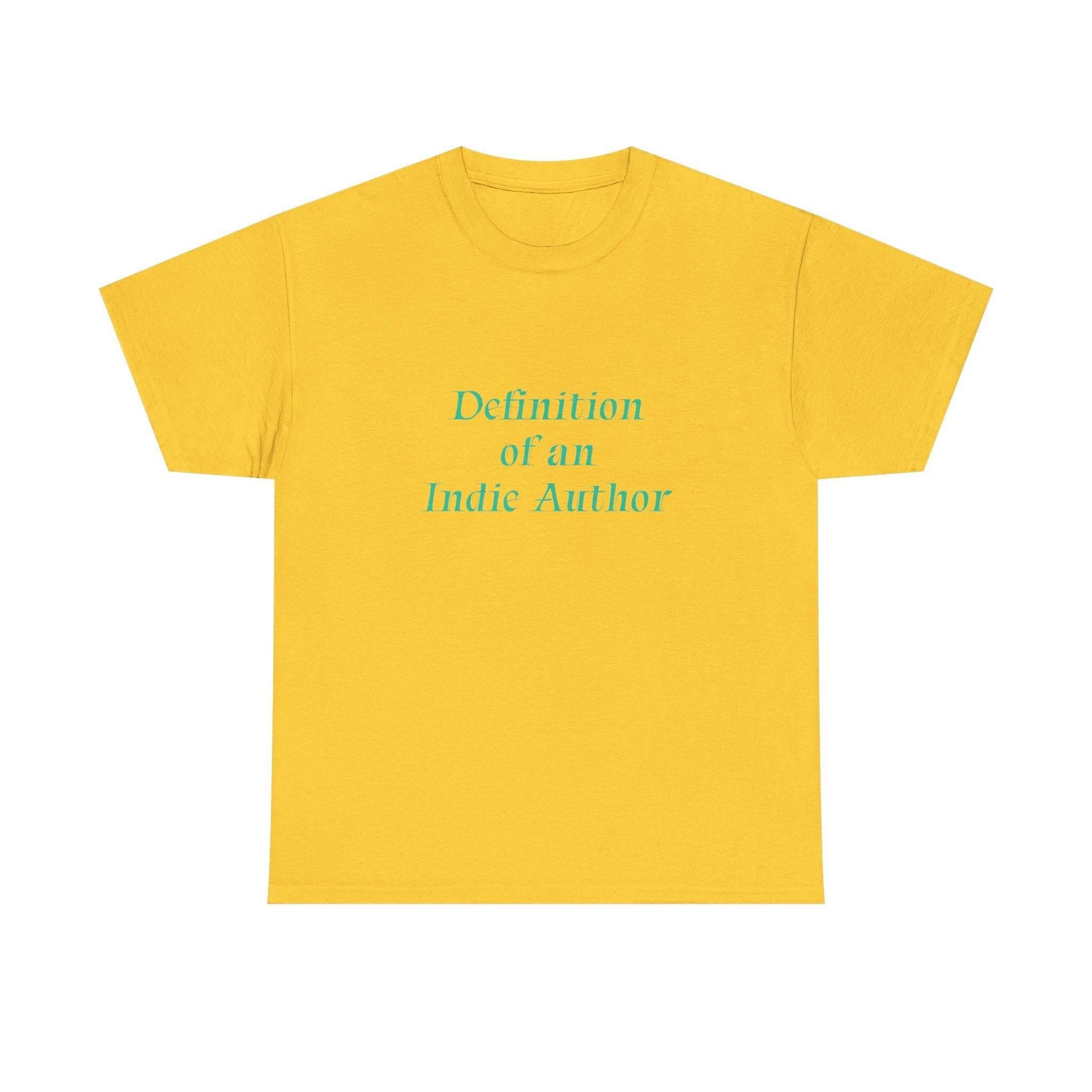 Indie Author - Unisex Heavy Cotton Tee - Creative Apparel - The Dreamer's Bookshop.