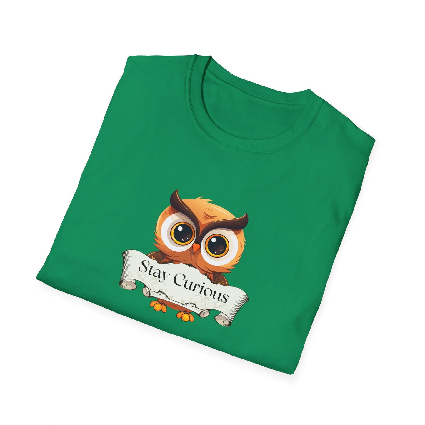 Inspirational Unisex Softstyle T-Shirt - Stay Curious