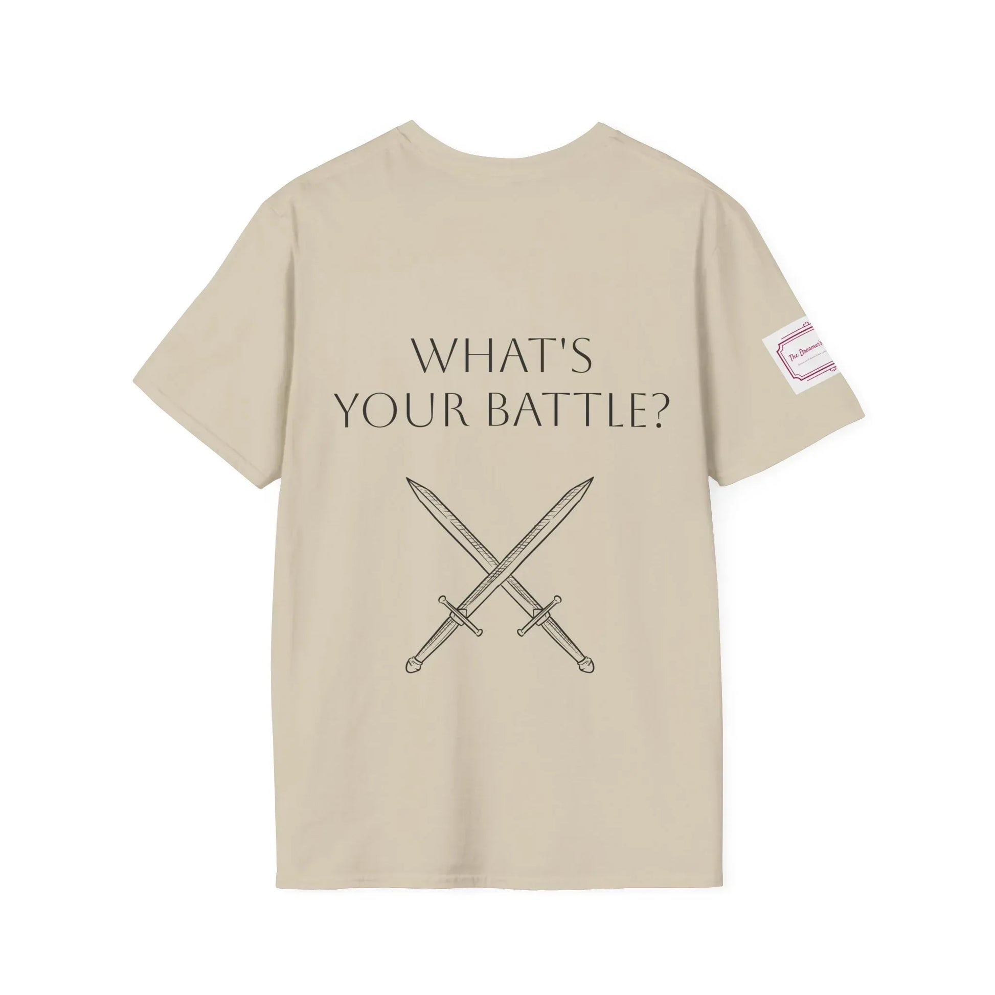 Chronic Pain Warrior Unisex Softstyle T-Shirt - Empowering Graphic Tee for Mental Health Awareness - The Dreamer's Bookshop.