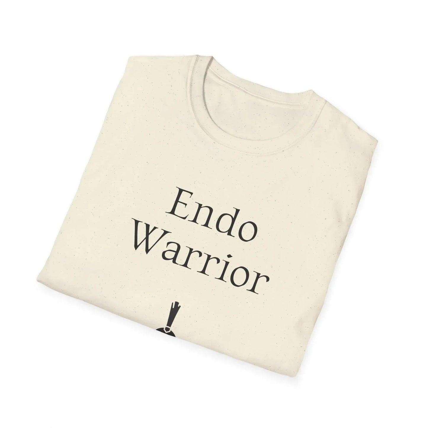 Endometriosis Warrior Unisex Softstyle T-Shirt - Empowering Battle for Women's Health - The Dreamer's Bookshop.