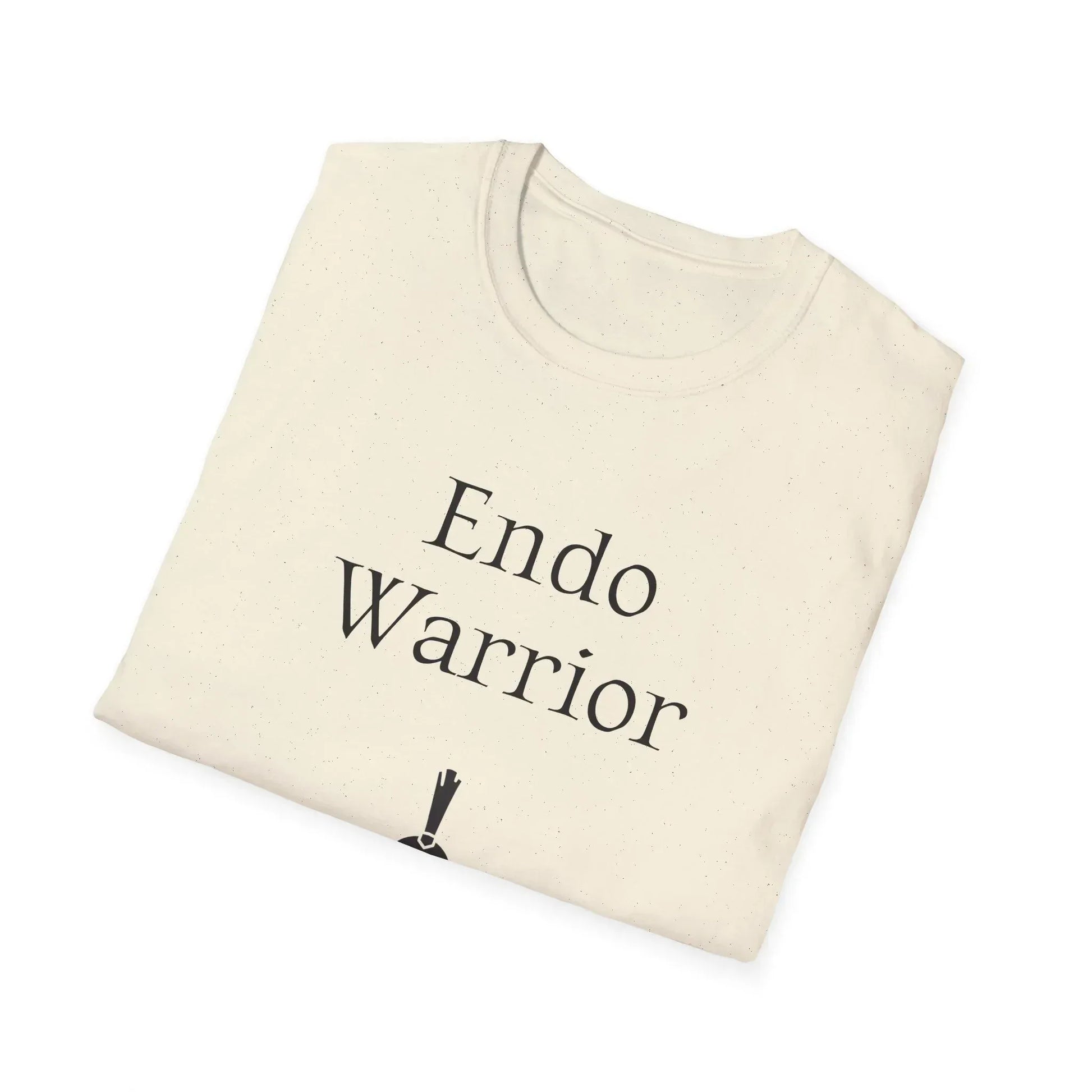 Endometriosis Warrior Unisex Softstyle T-Shirt - Empowering Battle for Women's Health - The Dreamer's Bookshop.
