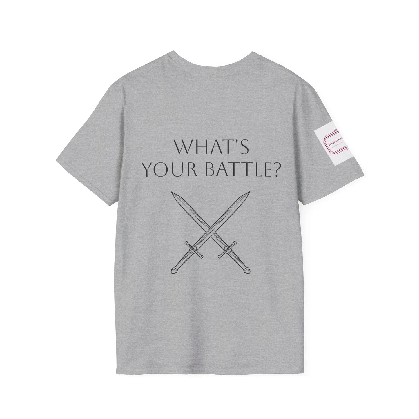 Cancer Warrior Unisex Softstyle T-Shirt - Empowering Battle for Women's Health - The Dreamer's Bookshop.