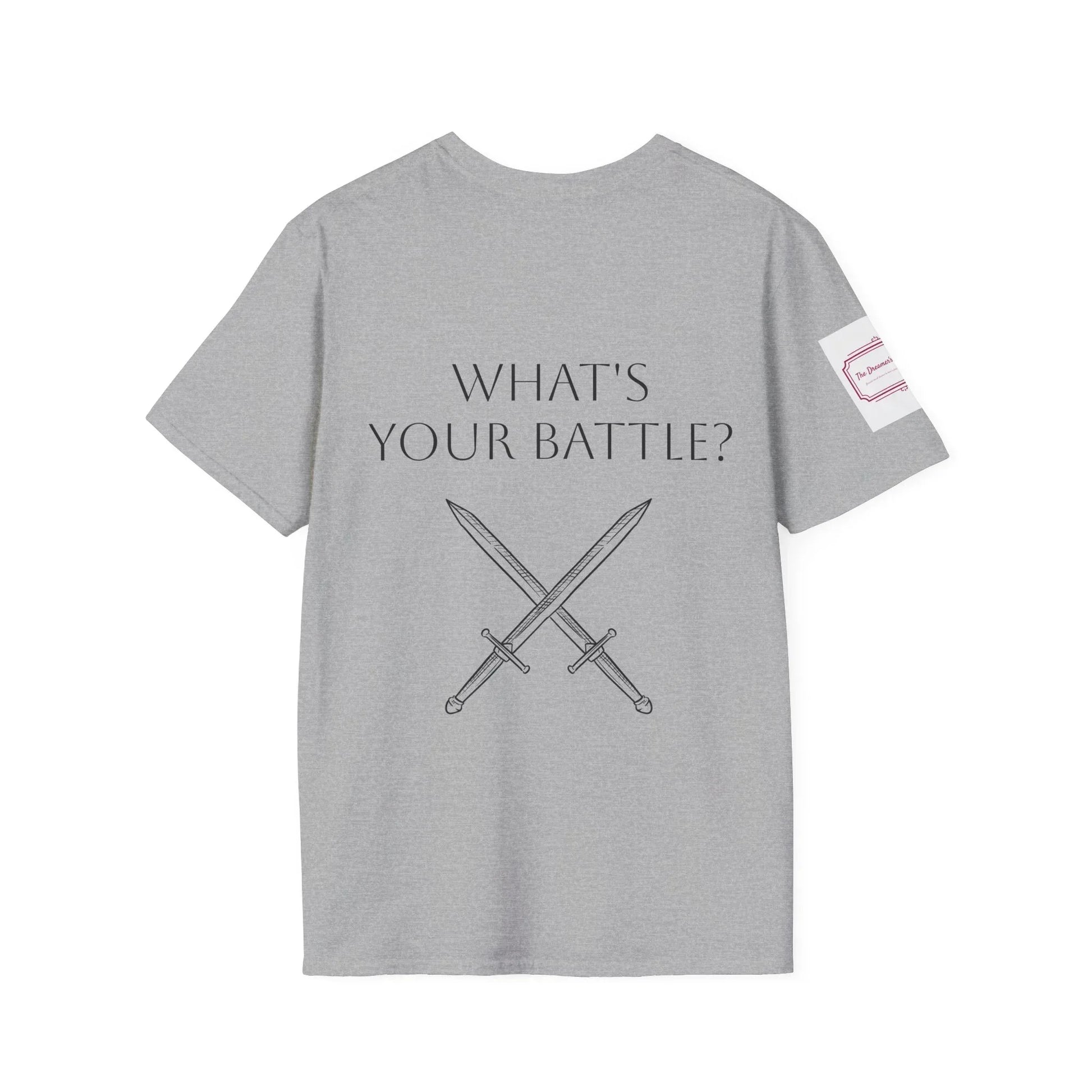 Cancer Warrior Unisex Softstyle T-Shirt - Empowering Battle for Women's Health - The Dreamer's Bookshop.