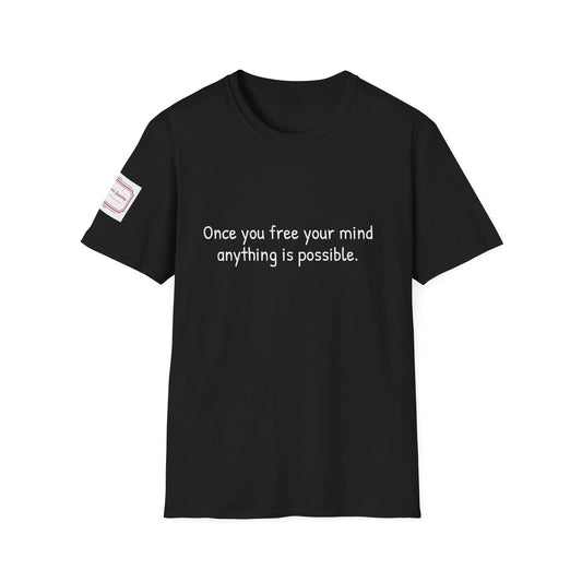 Poetic Unisex Softstyle T-Shirt - Once you Free