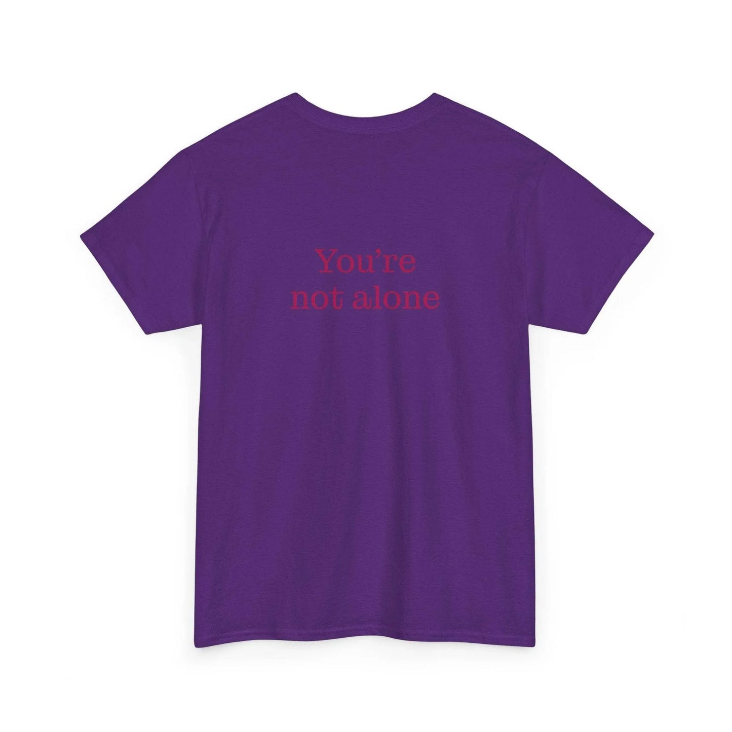 Trauma Survivor Unisex Heavy Cotton Tee - Empowering Apparel for Health Awareness - The Dreamer's Bookshop.