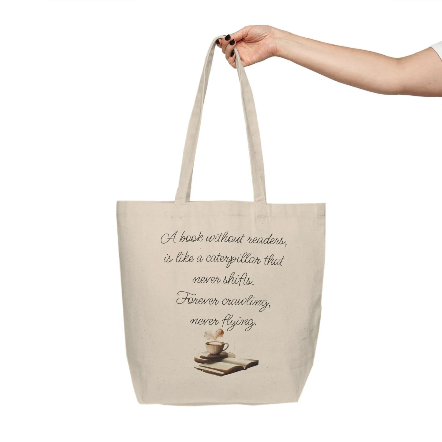 "A book without readers" Shopping Tote - Perfect Gift for Book Lovers - The Dreamer's Bookshop.