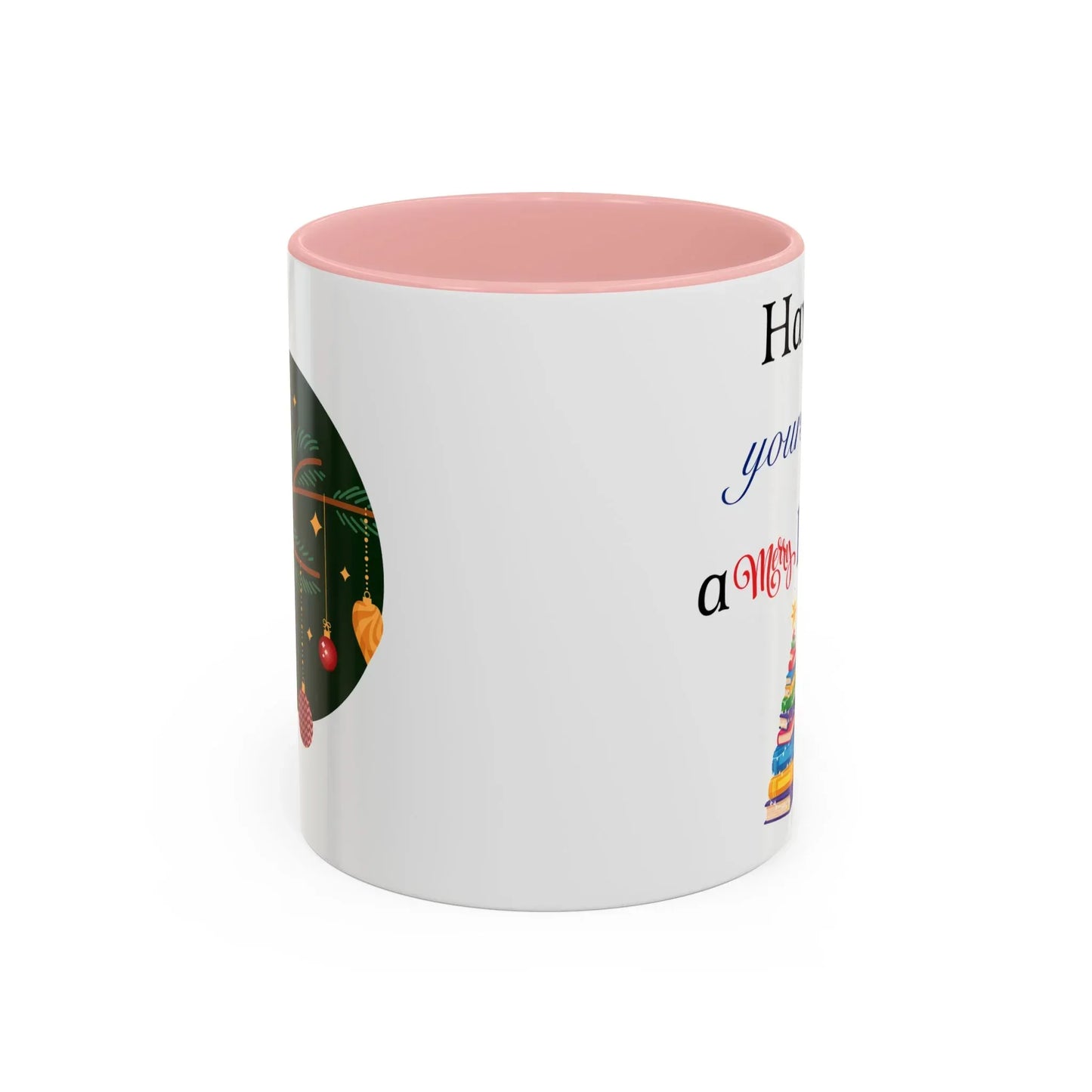 A Merry Little Bookmas - Coffee Mug - Gift for Book Lovers - The Dreamer's Bookshop.