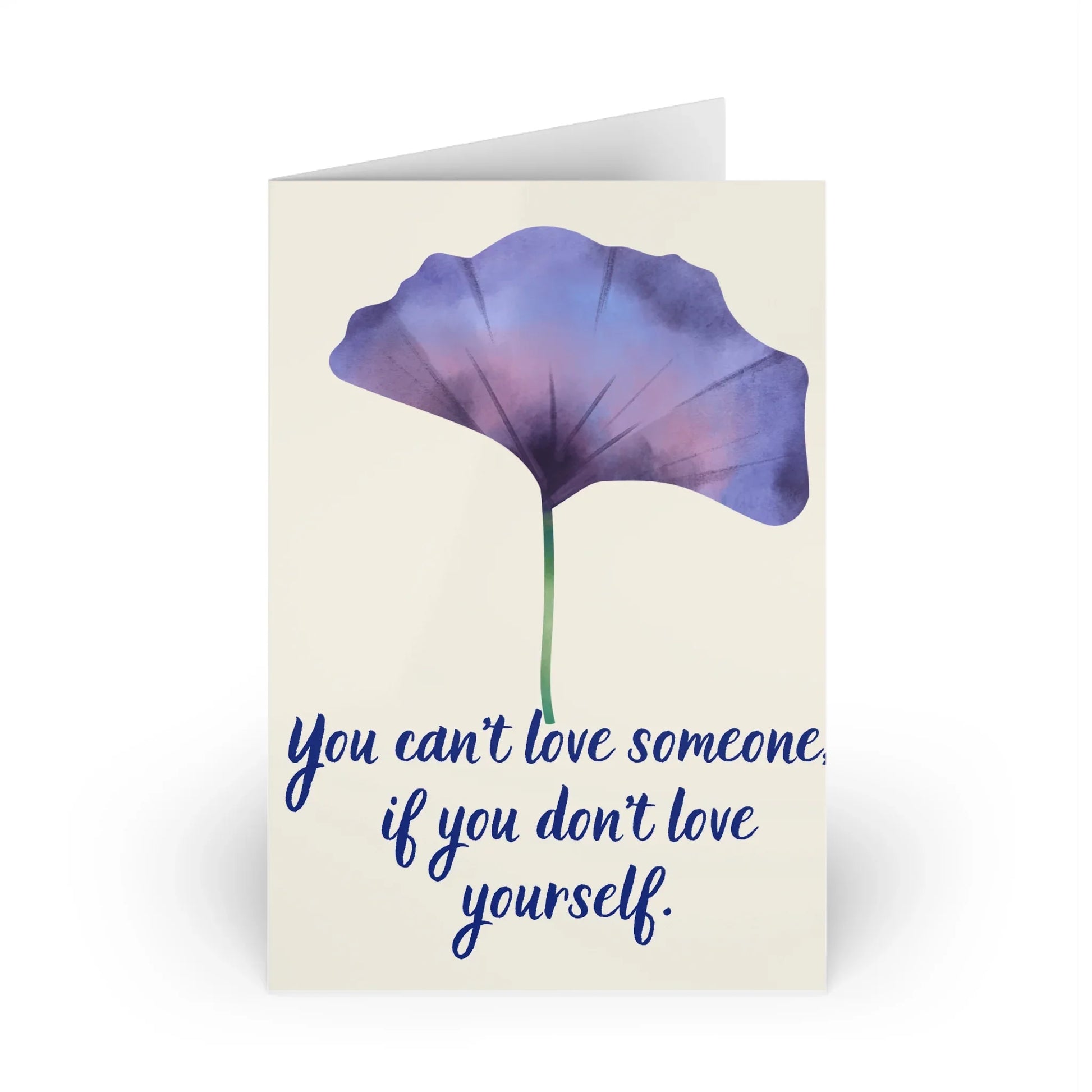 The Dreamer's Bookshop - Love Yourself Card "You Can't Love" - The Dreamer's Bookshop.