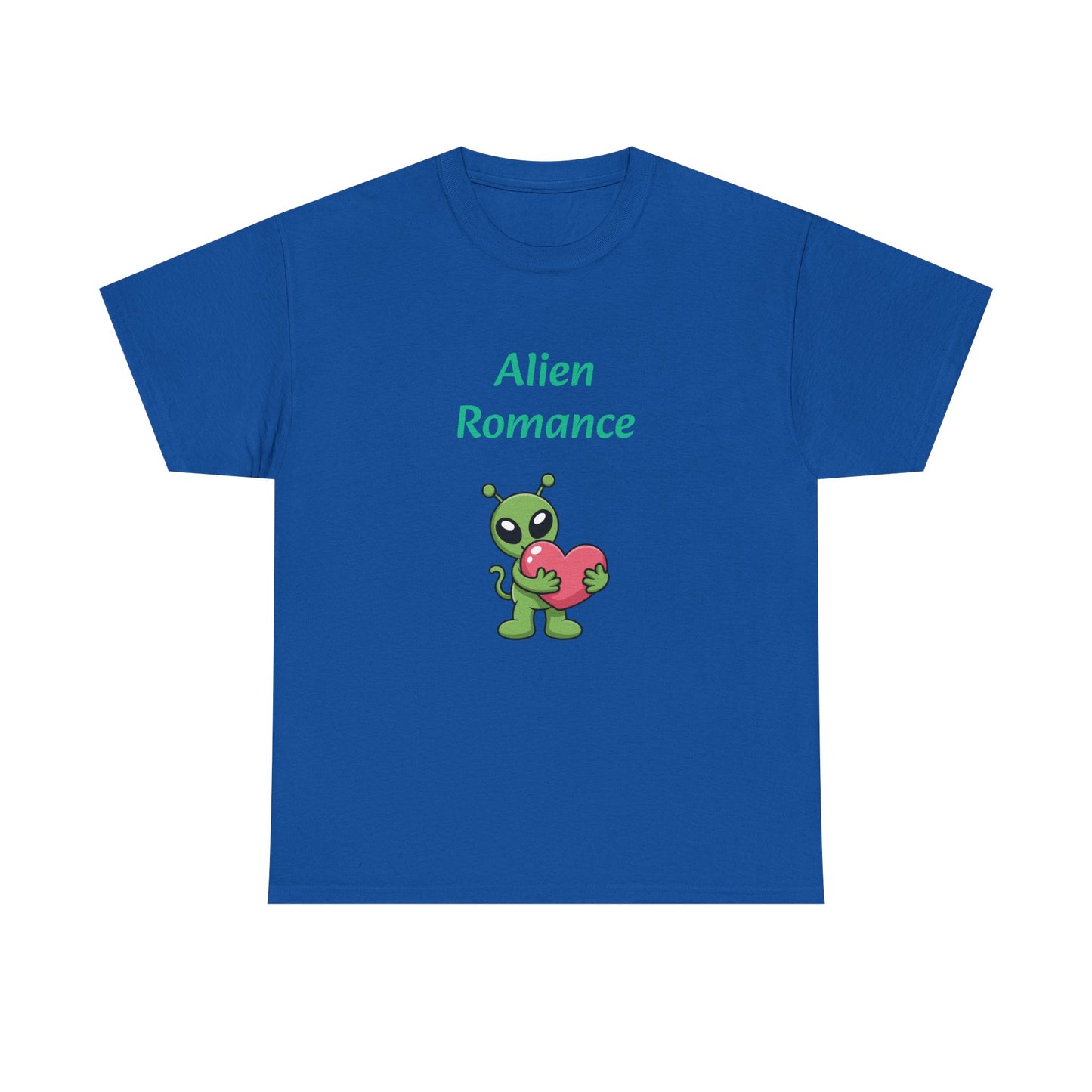 Sci-Fi -  Graphic Tee - Unisex Heavy Cotton T-Shirt Alien Romance Books