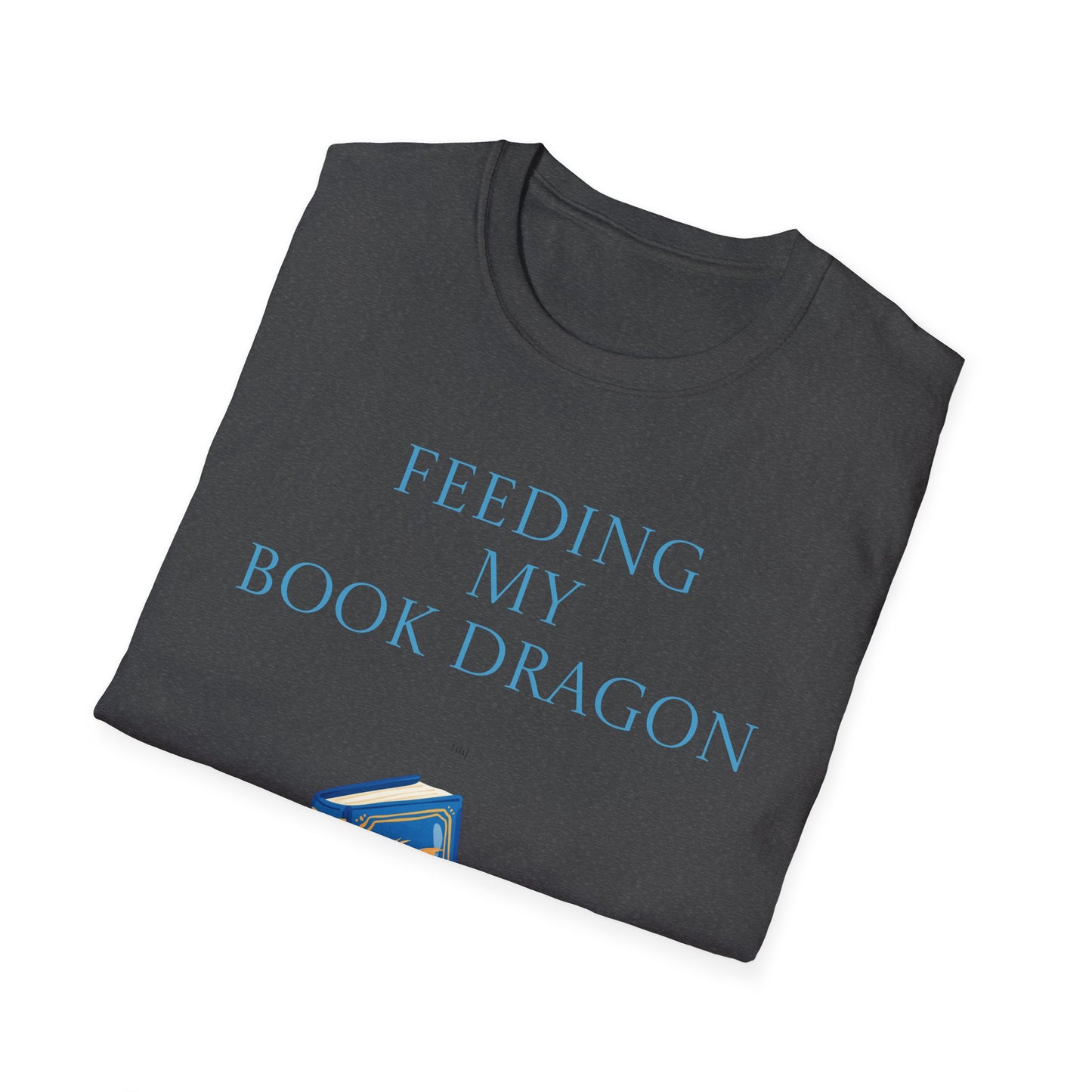 Unisex Softstyle T-Shirt - 'Book Dragon'