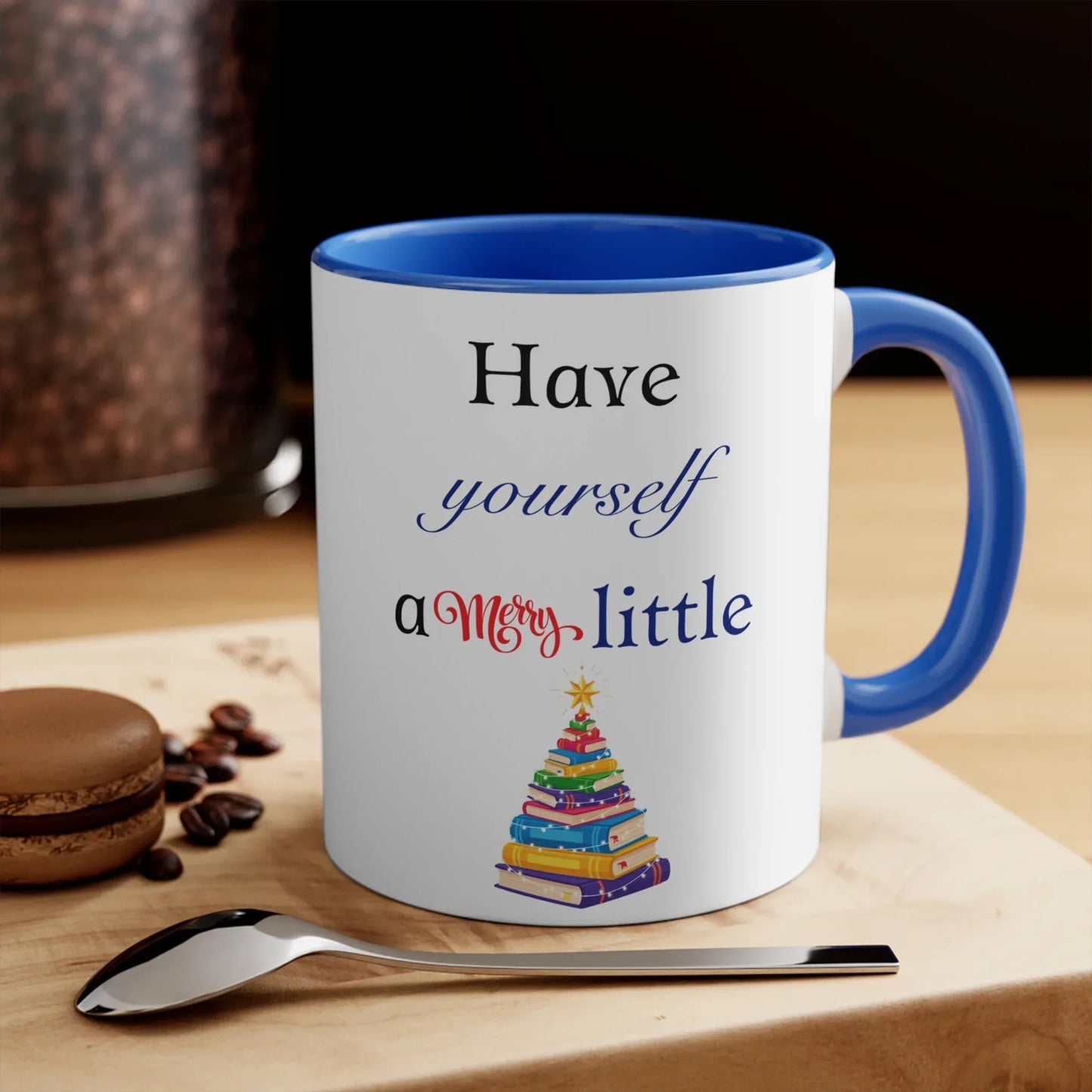 A Merry Little Bookmas - Mug - 11oz Booklovers' Coffee - The Dreamer's Bookshop.