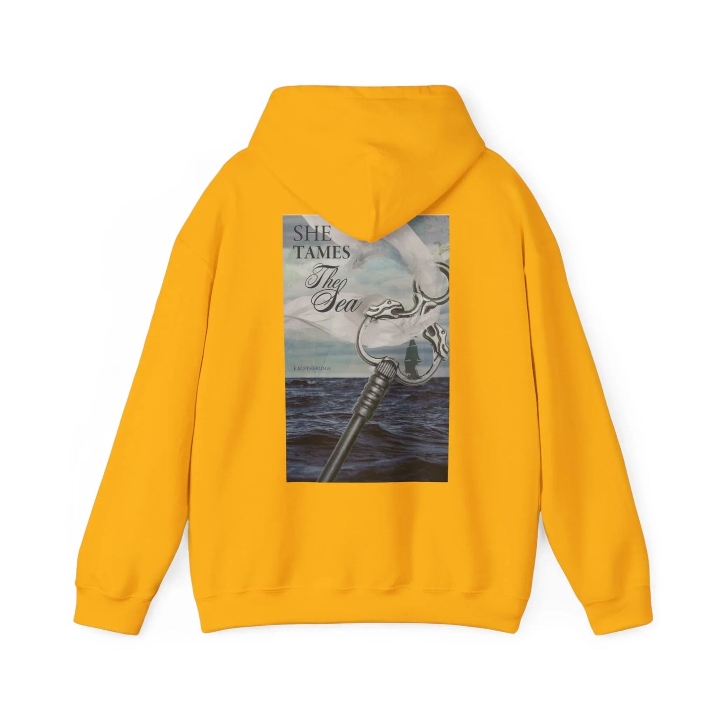 *SPECIAL RQST* Indie Books on the Road Hooded Sweatshirt - She Tames the Sea Cover - The Dreamer's Bookshop.