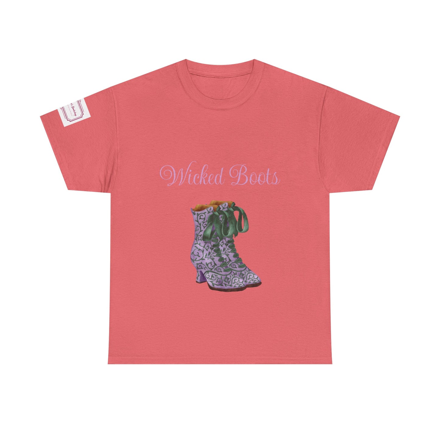 AU - Wicked Boots - Witch Unisex Heavy Cotton Tee