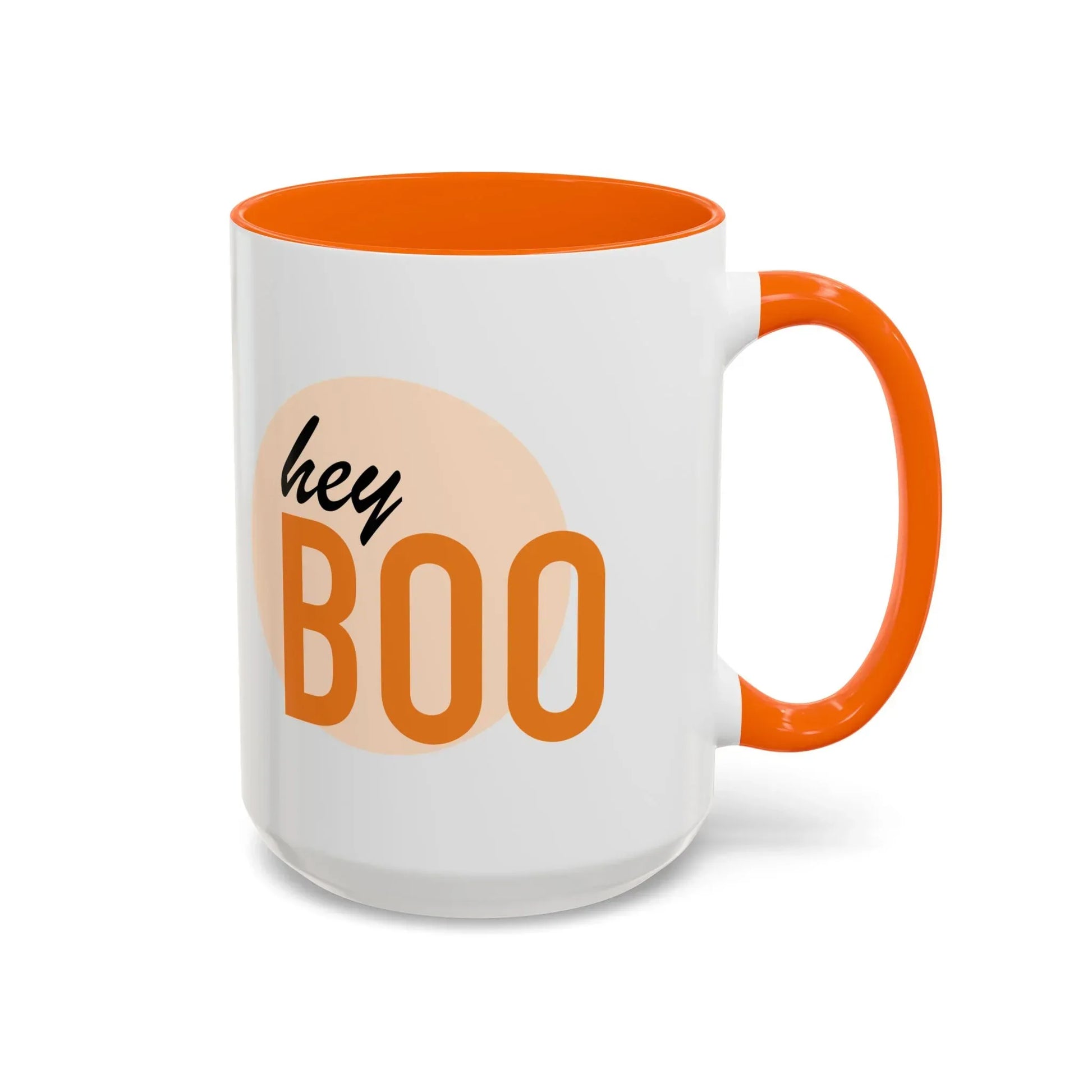 Hey Boo Spooky Coffee Mug - 11oz & 15oz Halloween - The Dreamer's Bookshop.