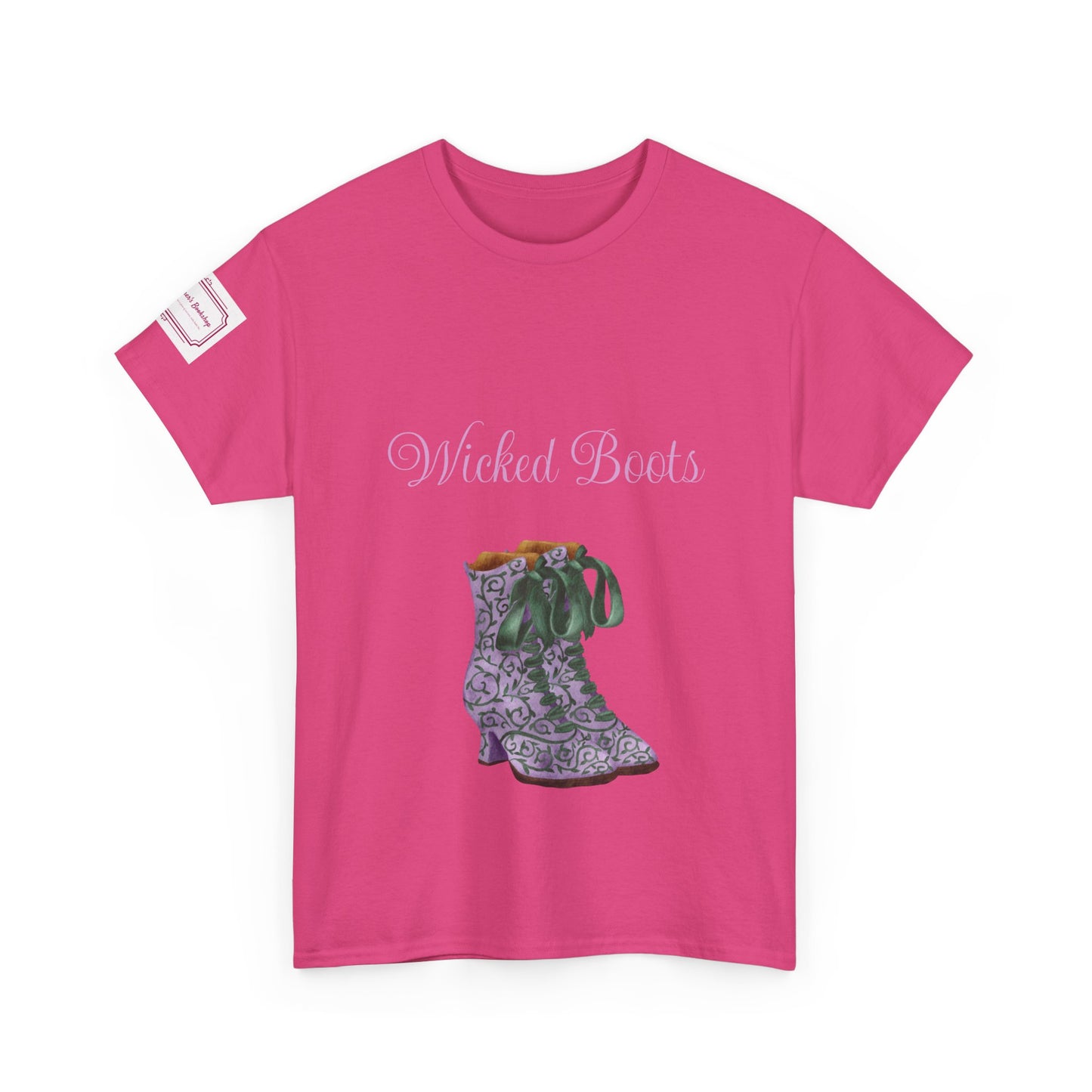 EU - Wicked Boots Unisex Heavy Cotton Tee - Perfect for Mystical Occasions