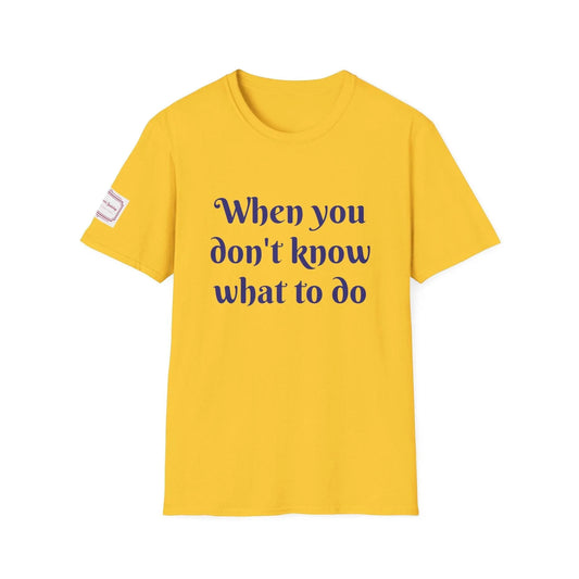 Inspirational Unisex Softstyle T-Shirt - 'Just Breathe' Motivational Design - The Dreamer's Bookshop.