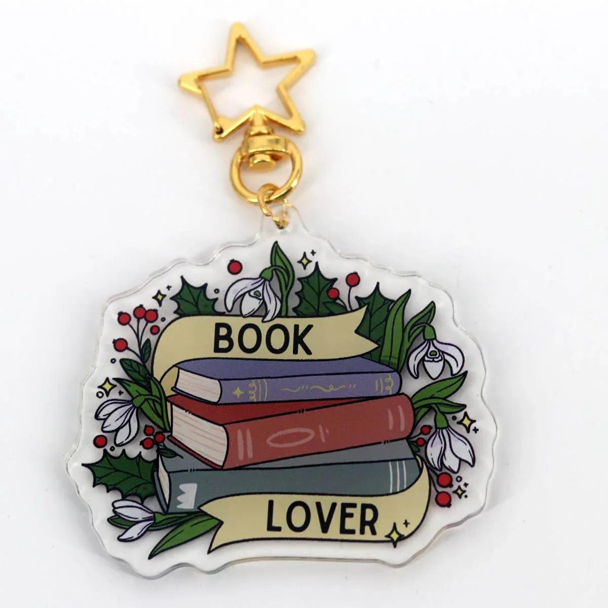 Sleutelhanger Acryl Book Lover - The Dreamer's Bookshop.