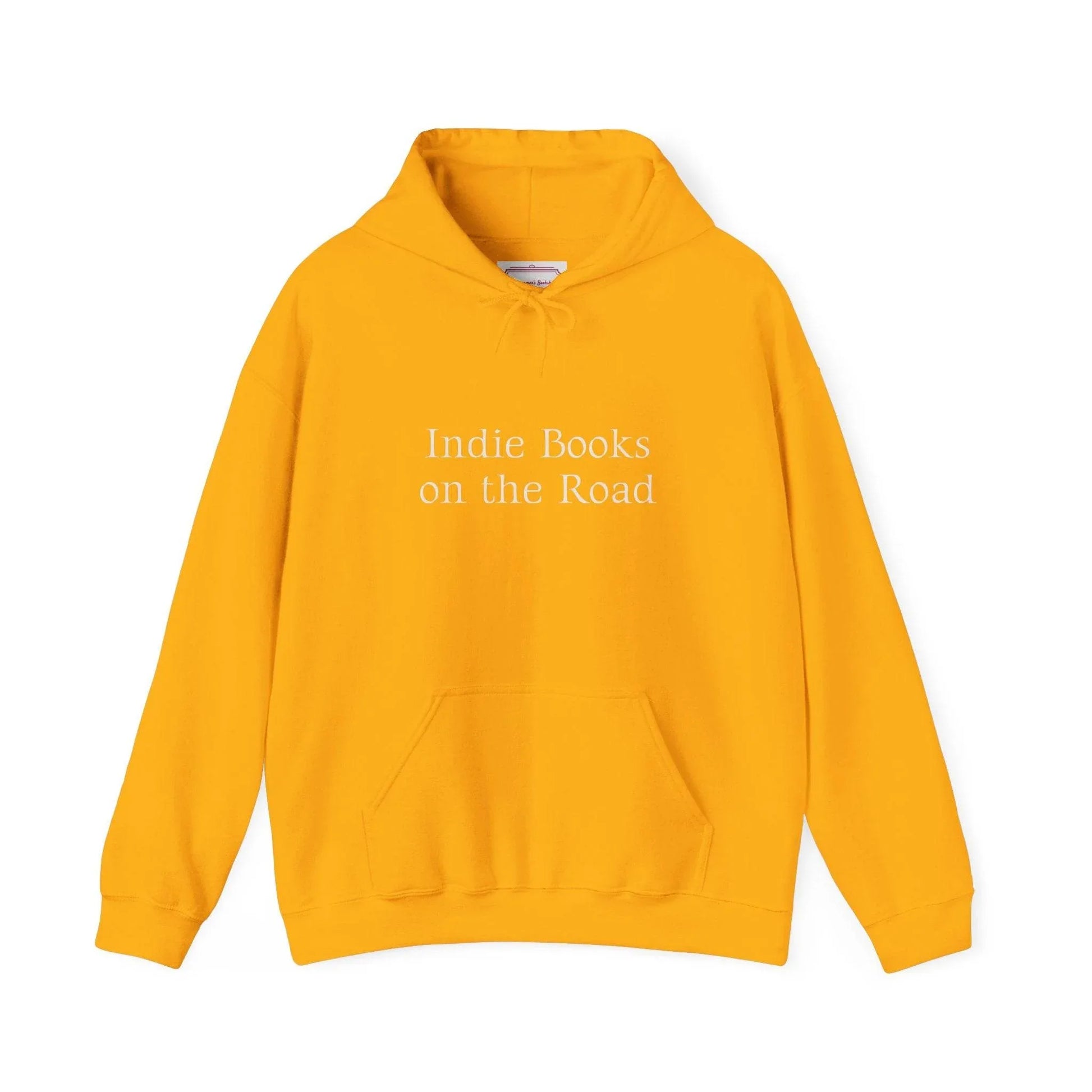 Indie Books on the Road Hooded Sweatshirt - Perfect for Book Lovers - The Dreamer's Bookshop.