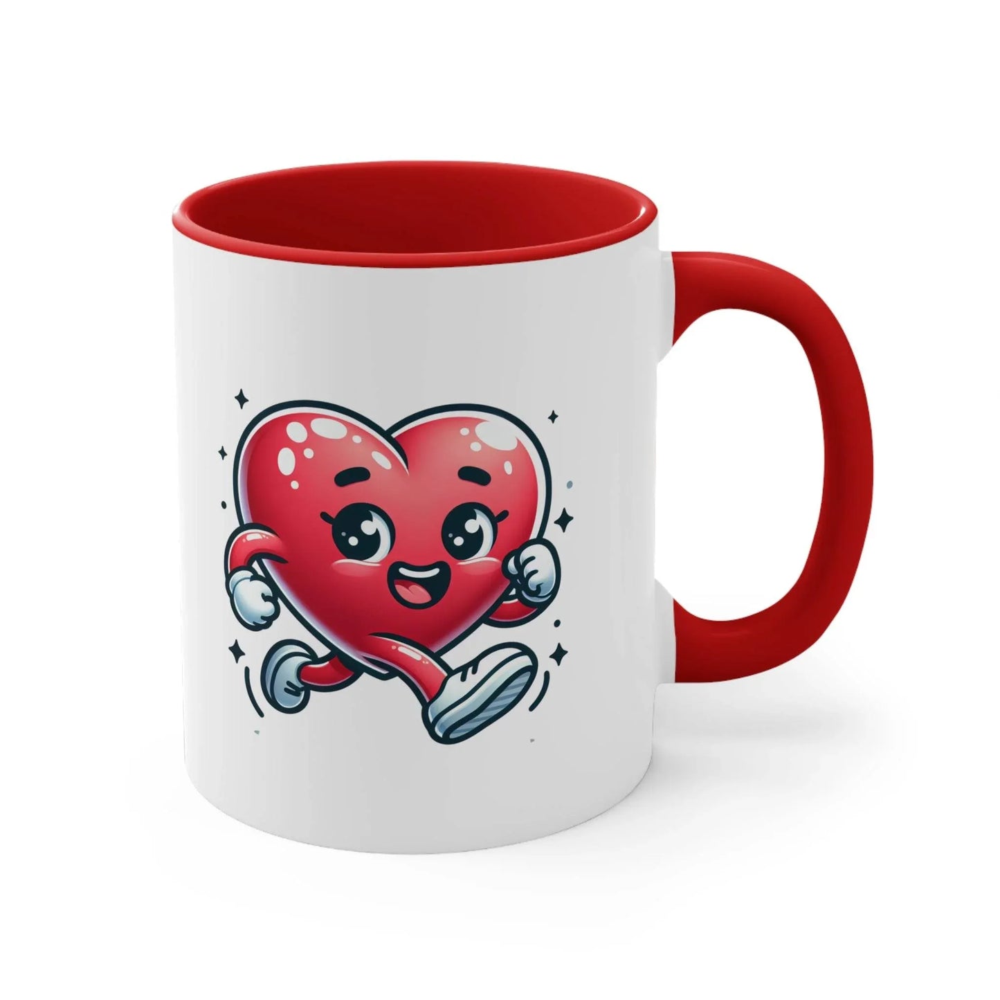 Inspirational Colorful Accent Mug - 11oz Be Happy Stay Positive - The Dreamer's Bookshop.