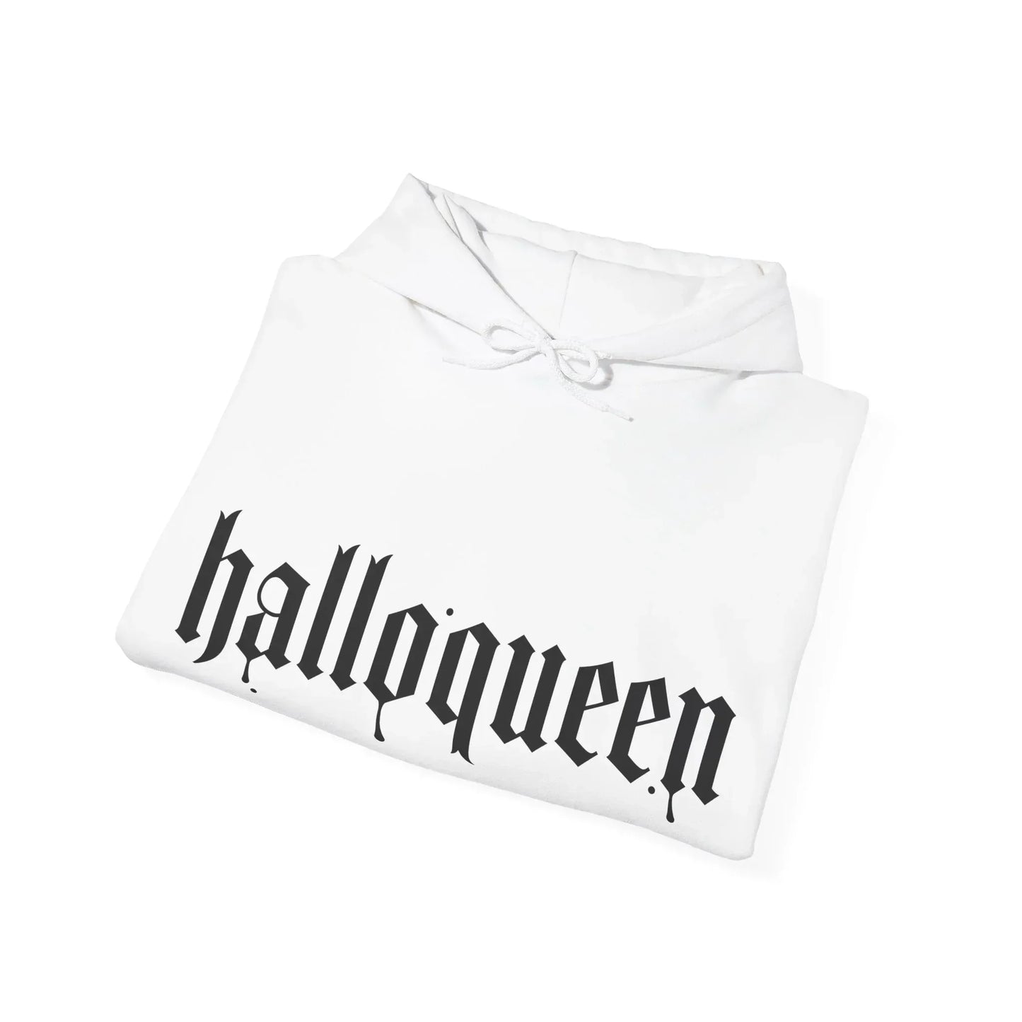 Halloqueen Hooded Sweatshirt - Perfect for Spooky Lovers - The Dreamer's Bookshop.